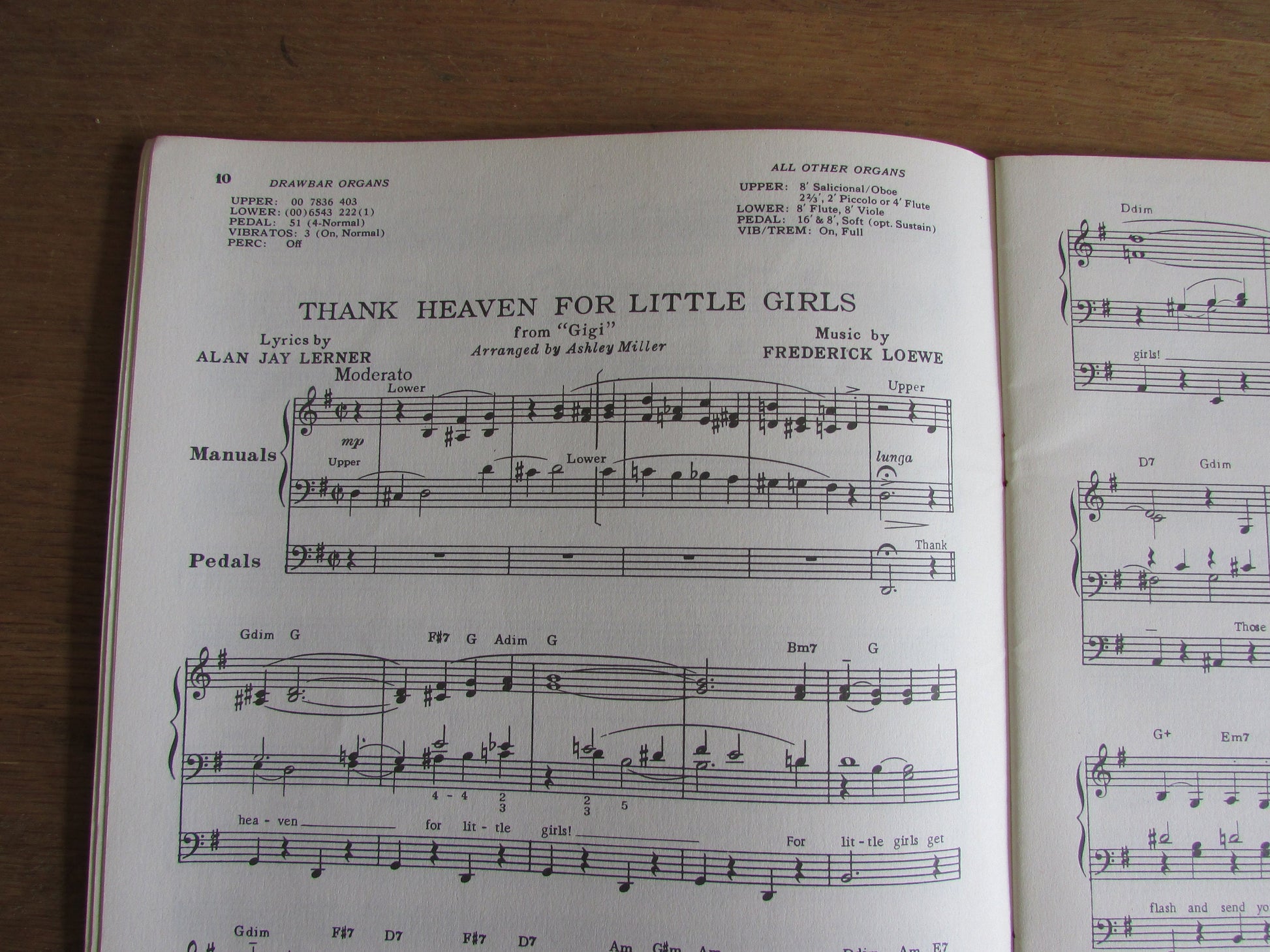 Show Stoppers for all Organs: The Great Songs of Lerner & Loewe - Paint Your Wagon / My Fair Lady / Gigi (Softback, 1960)