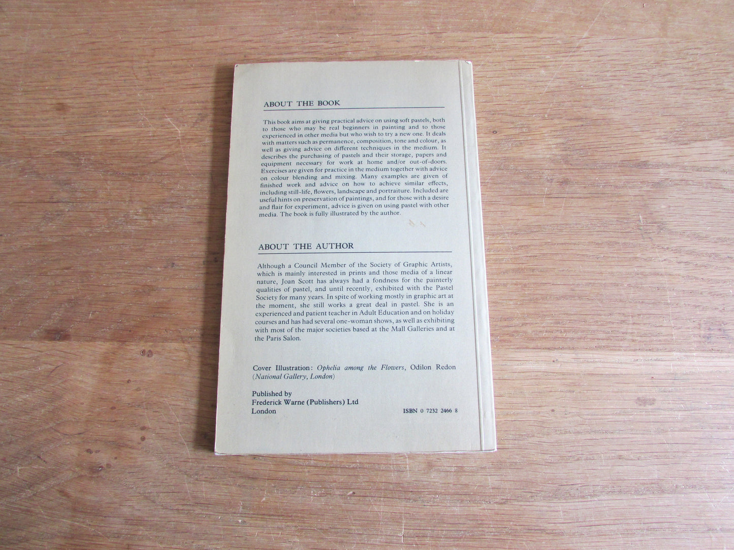 Using Pastels, by Joan Scott (Softback, 1981)