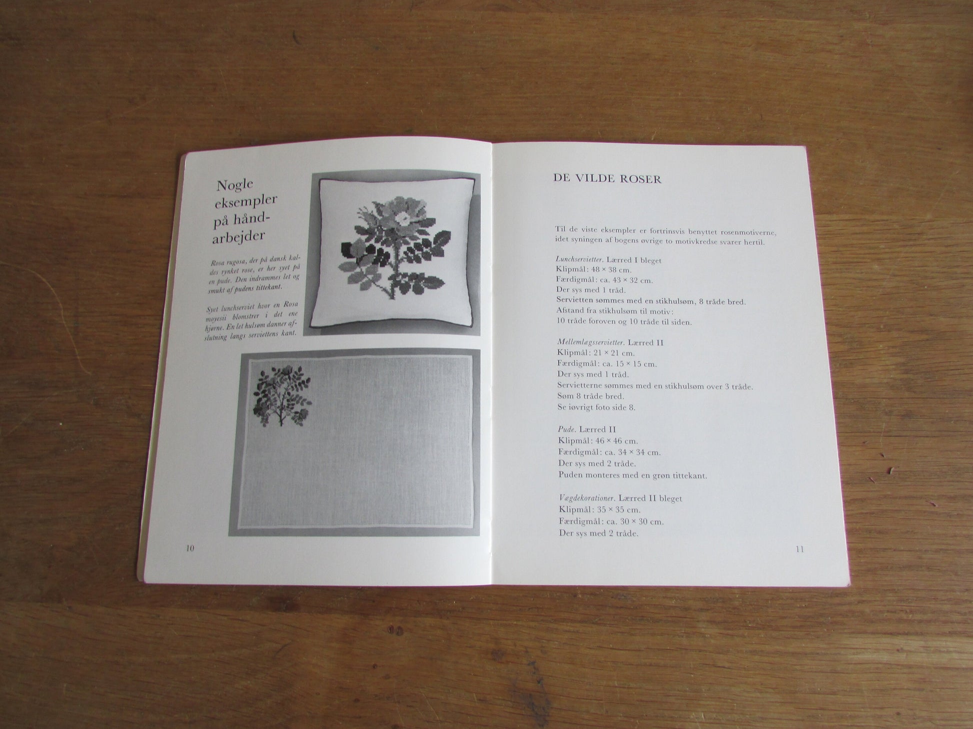 Wild Roses & Other Cross-stitch Motifs designed by Gerda Bengston (Danish) (Softback, 1980)