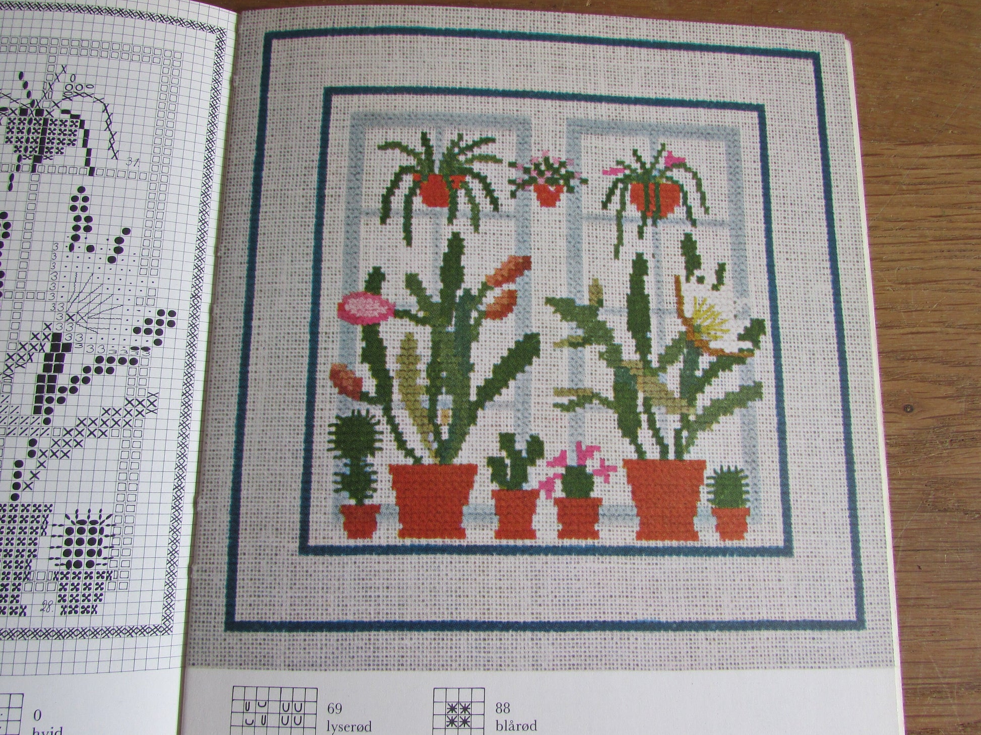 Wild Roses & Other Cross-stitch Motifs designed by Gerda Bengston (Danish) (Softback, 1980)
