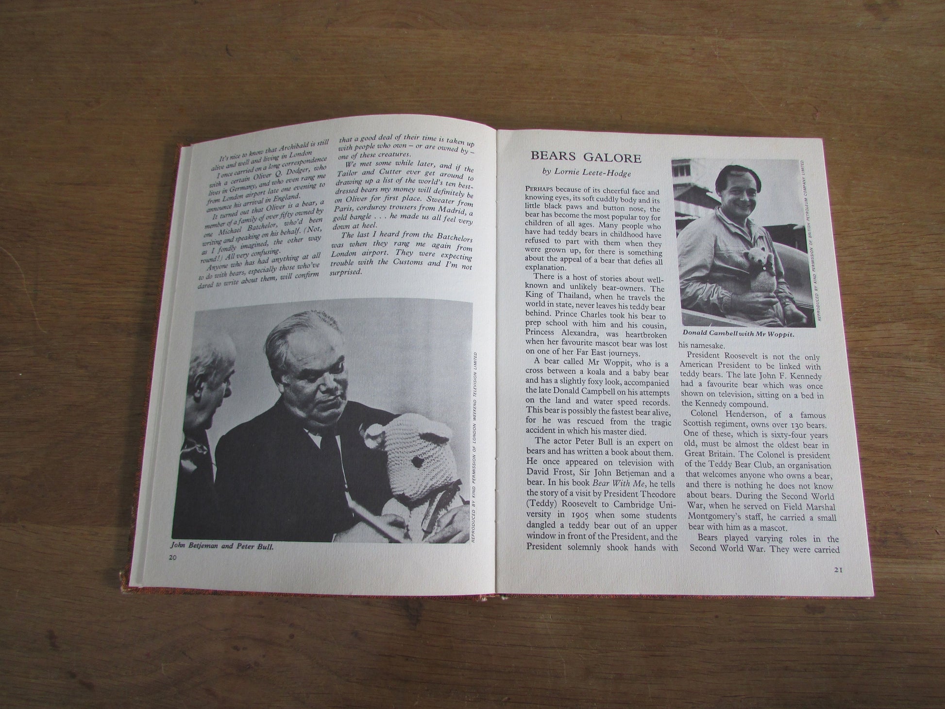 Michael Bond's Book of Bears (Hardback, 1971)