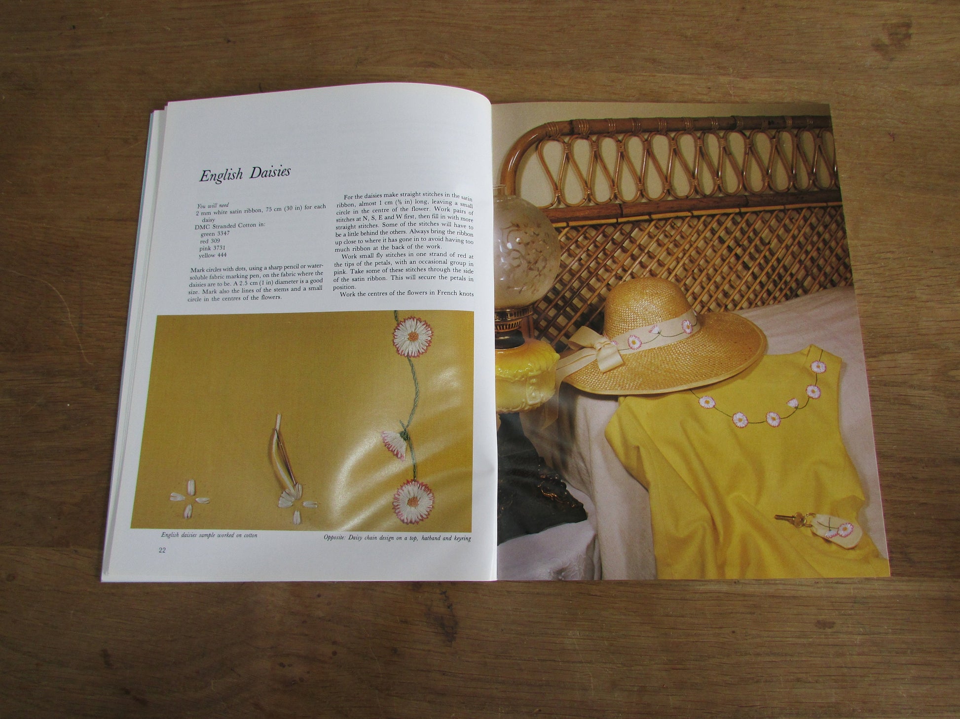 Old-Fashioned Flowers in Ribbons & Threads, by Heather Joynes (Softback, 1995)