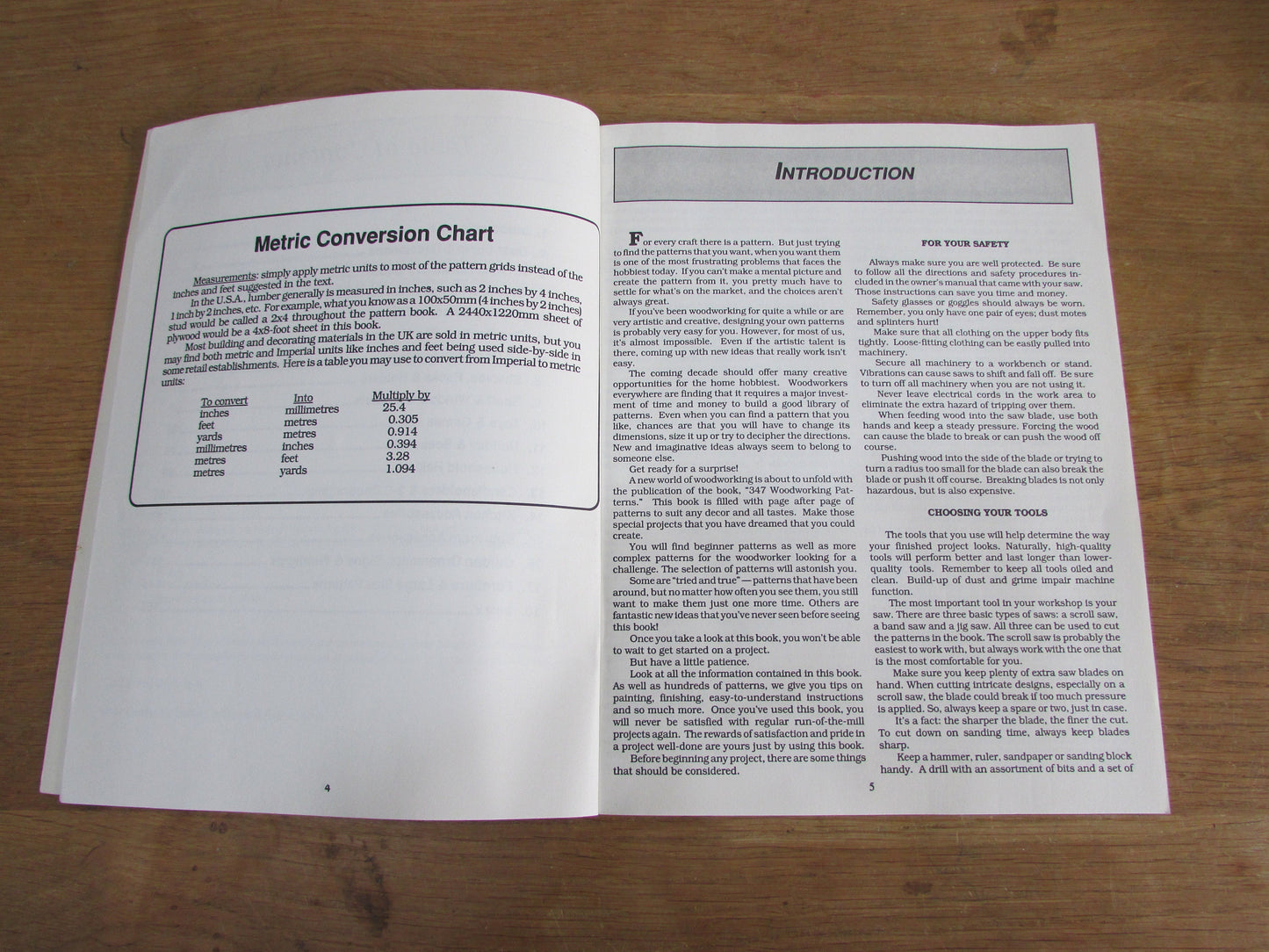 347 Woodworking Patterns: A Bound Set of Popular Woodworking Patterns (Softback, 1991)