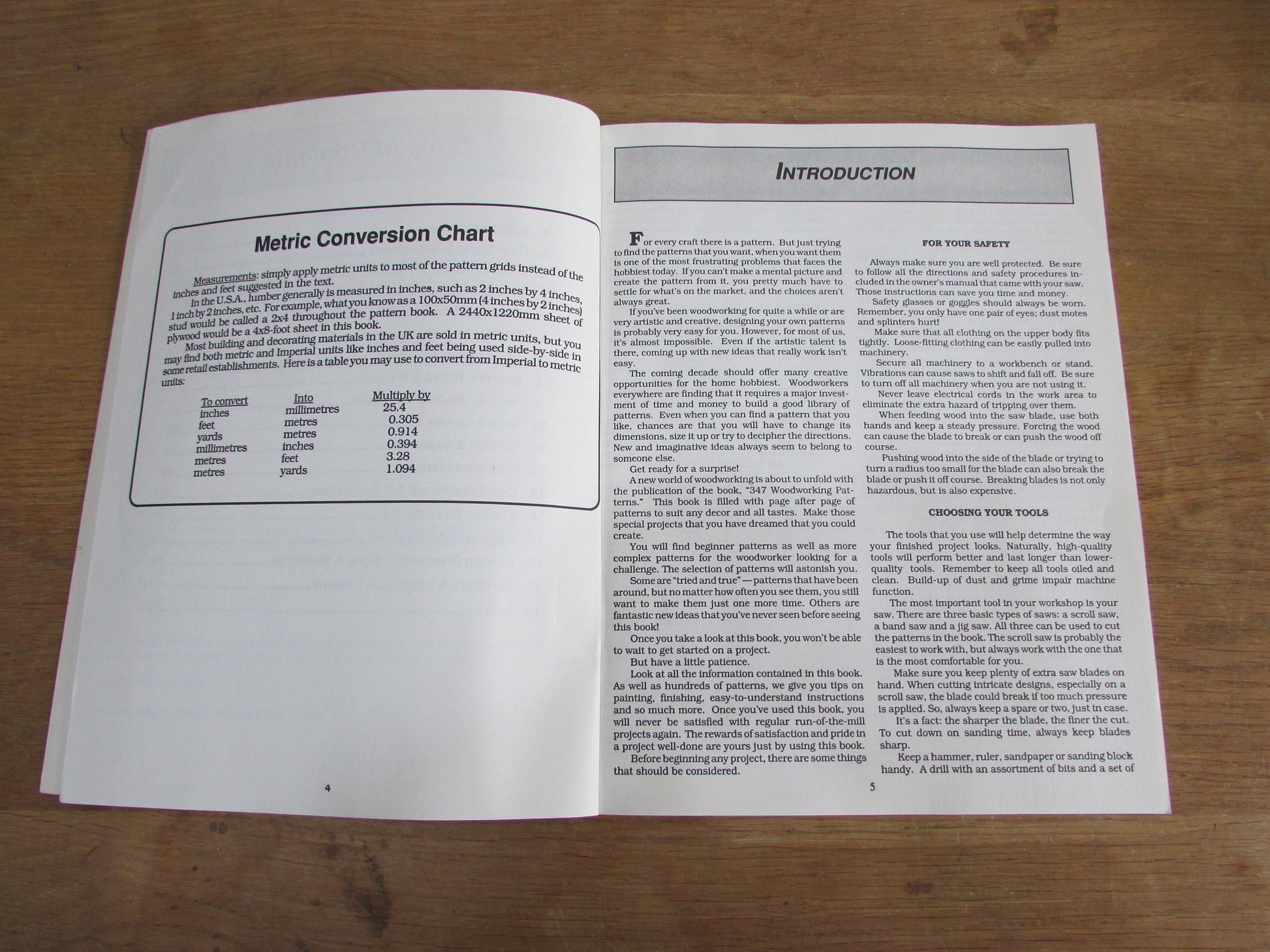 347 Woodworking Patterns: A Bound Set of Popular Woodworking Patterns (Softback, 1991)
