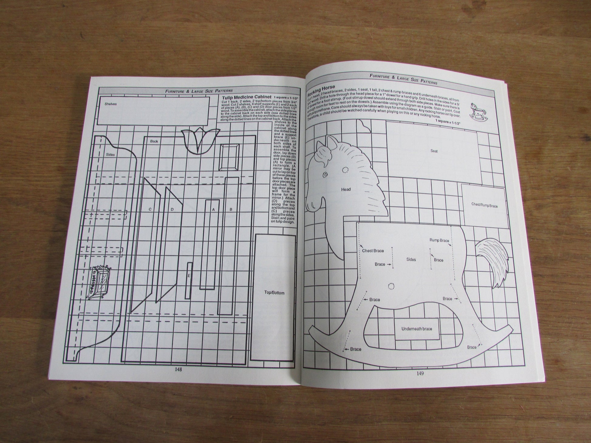 347 Woodworking Patterns: A Bound Set of Popular Woodworking Patterns (Softback, 1991)