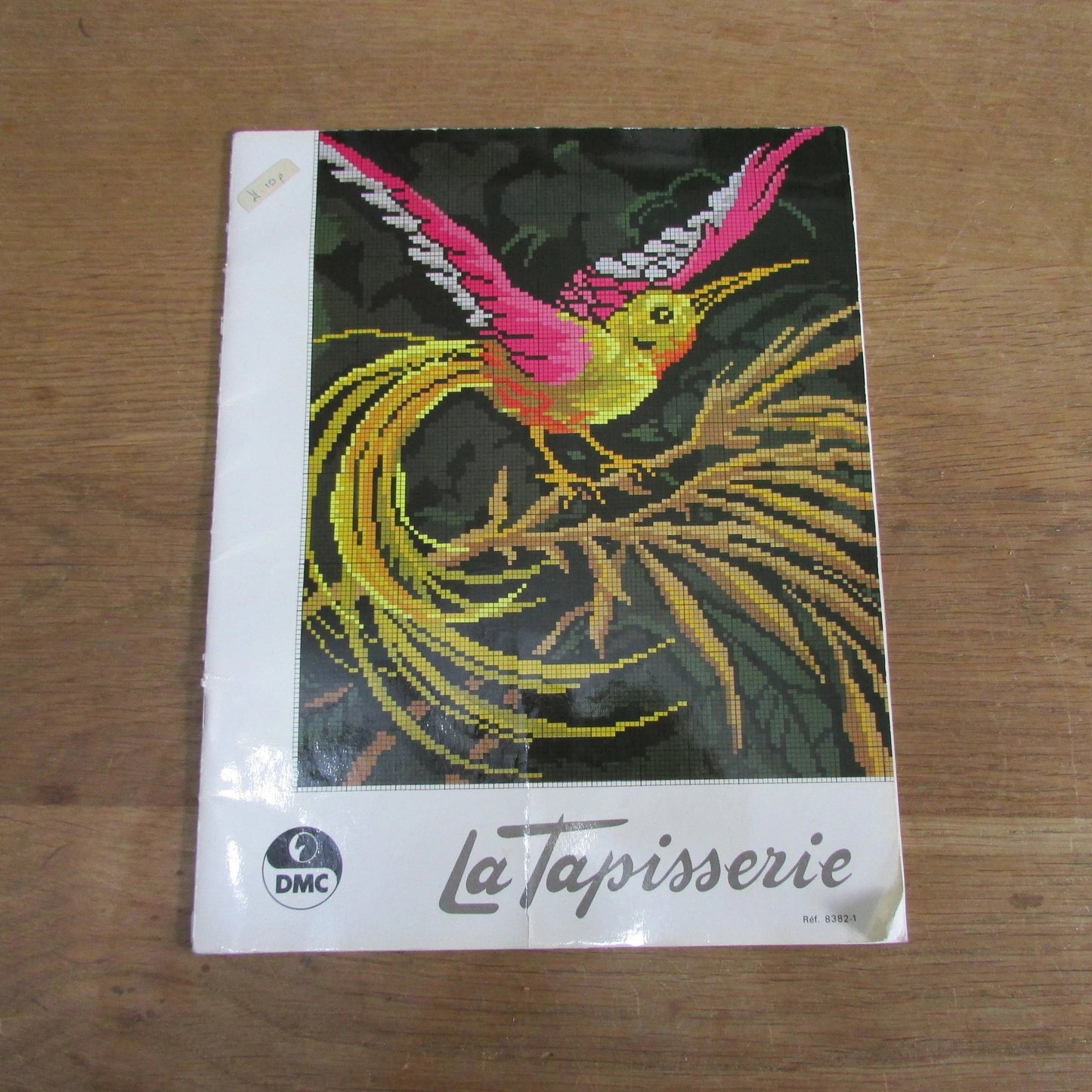 1977 DMC La Tapisserie ref 8382-1 French tapestry pattern book