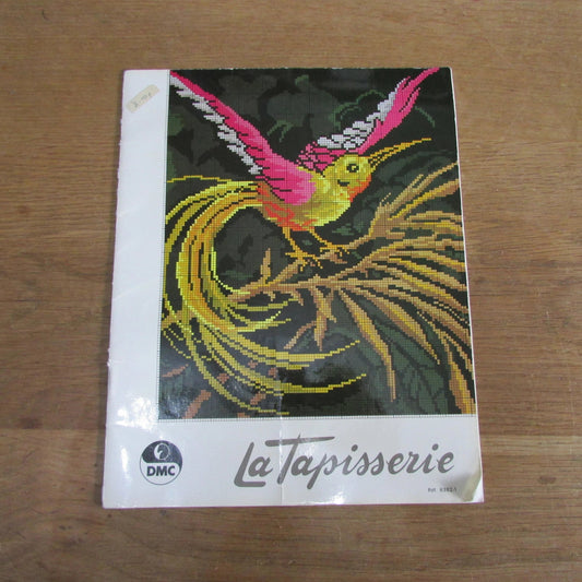 1977 DMC La Tapisserie ref 8382-1 French tapestry pattern book