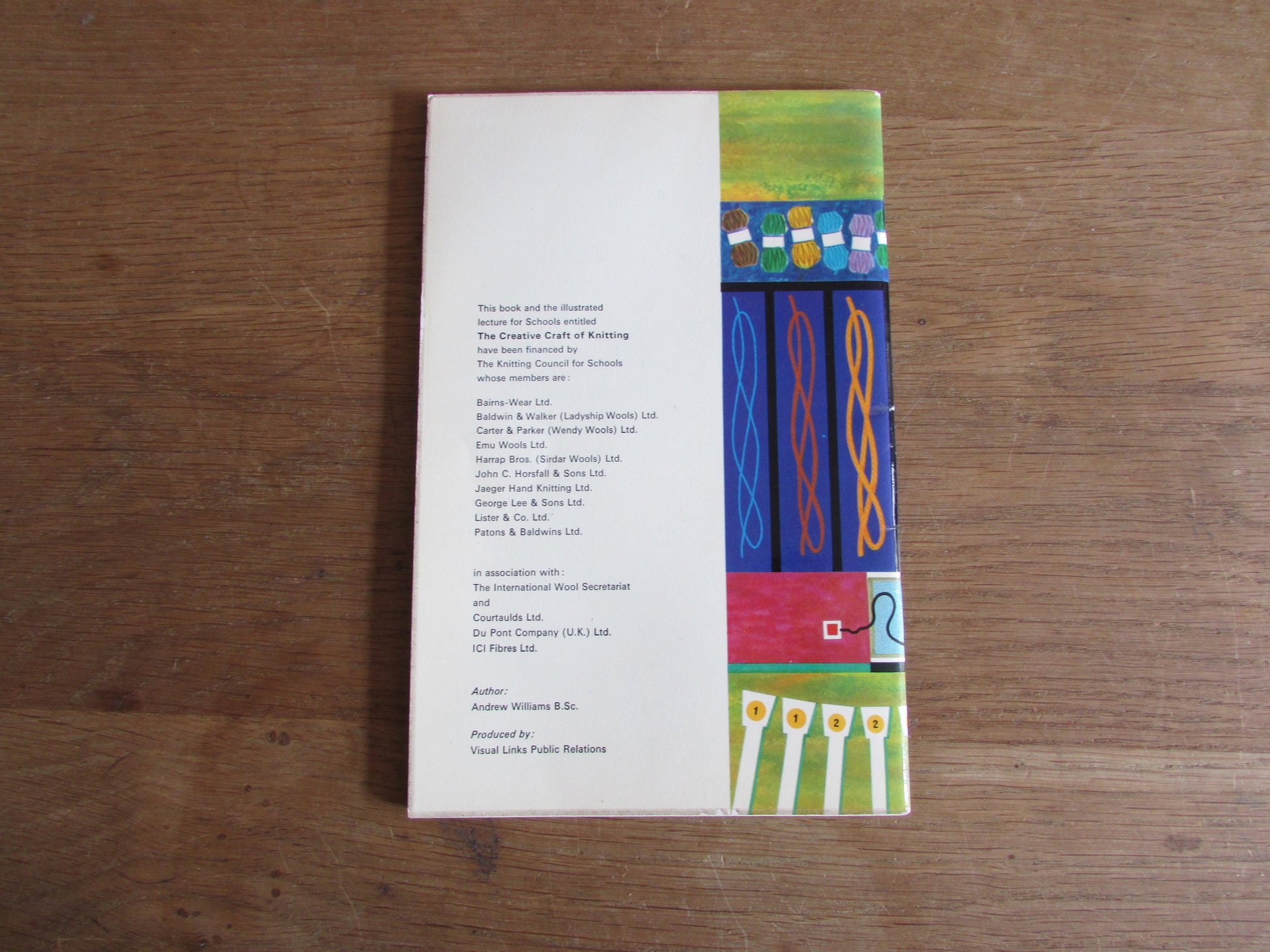 Learn to Knit, by Andrew Williams B.S.c (Softback, 1968)