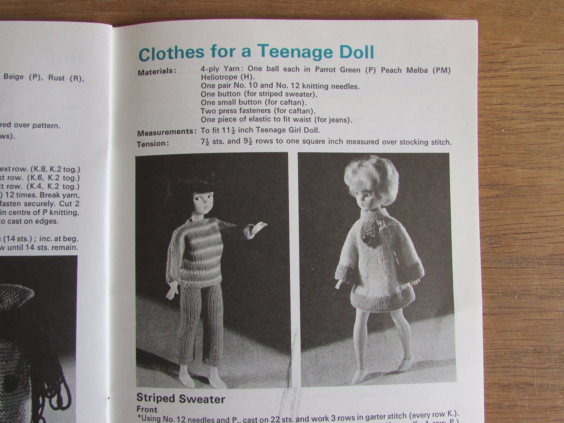 Learn to Knit, by Andrew Williams B.S.c (Softback, 1968)