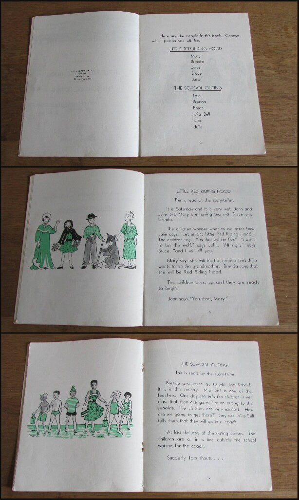 Selection of Stories to Read & Act, by Isabel Crombie (Sofback, 1963)