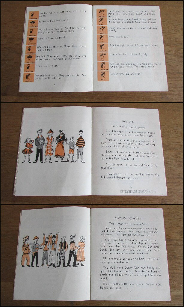 Selection of Stories to Read & Act, by Isabel Crombie (Sofback, 1963)