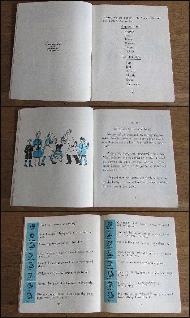 Selection of Stories to Read & Act, by Isabel Crombie (Sofback, 1963)