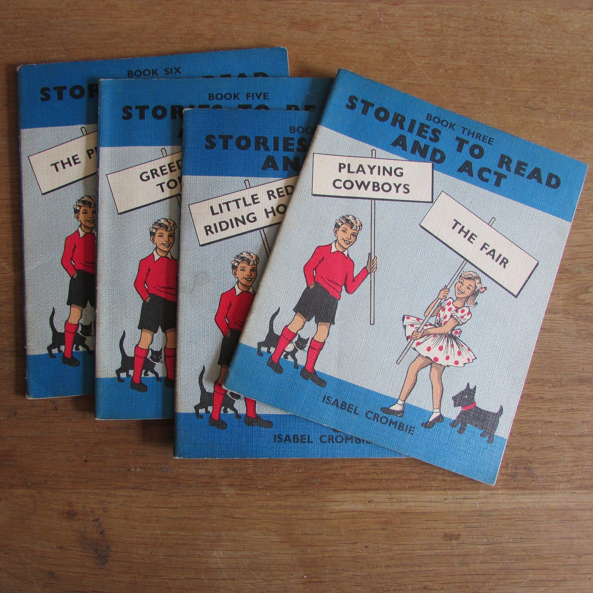 Selection of Stories to Read & Act, by Isabel Crombie (Sofback, 1963)