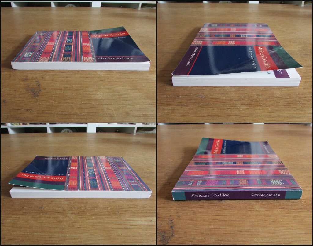 African Textiles: The Newark Museum, a book of postcards (Hardback, 1994)
