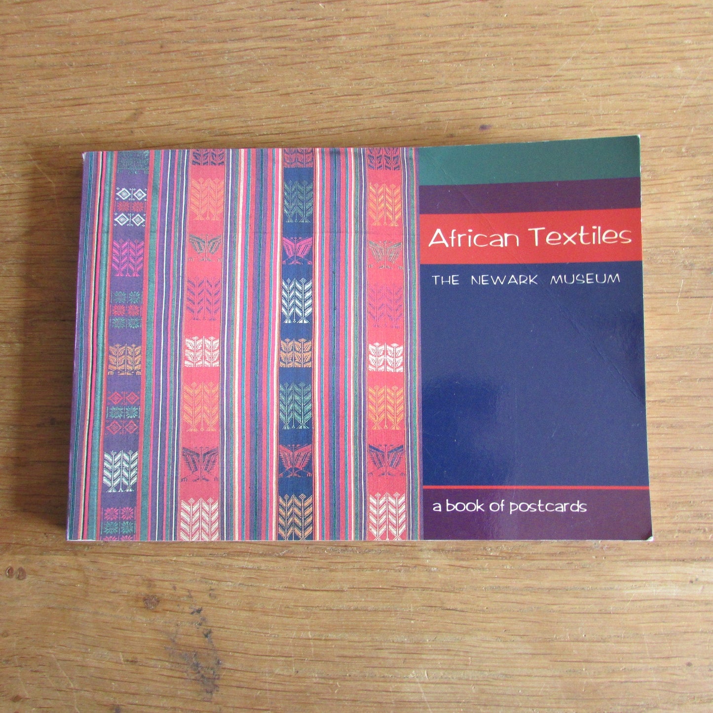 African Textiles: The Newark Museum, a book of postcards (Hardback, 1994)