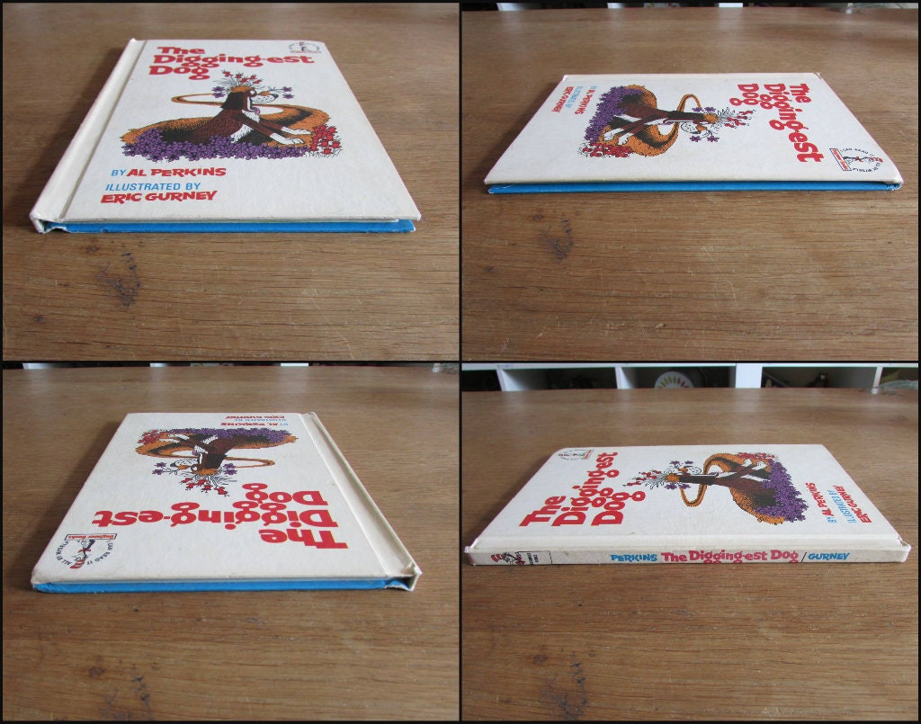 The Digging-est Dog, by Al Perkins (Hardback, 1969)