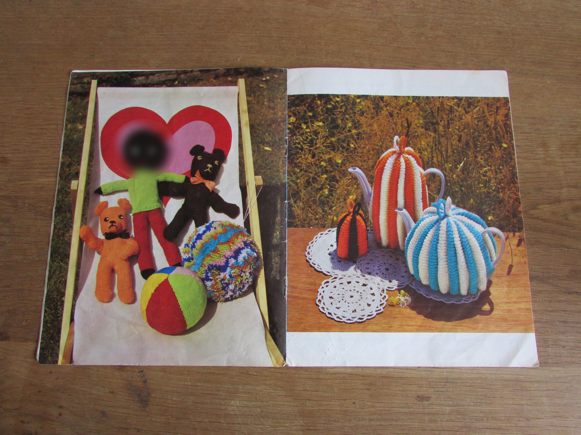 1960s Argyll Odd Ounce Book for Easy to Make Gifts & Toys..., designed by Pamela Finn and Frances Radley