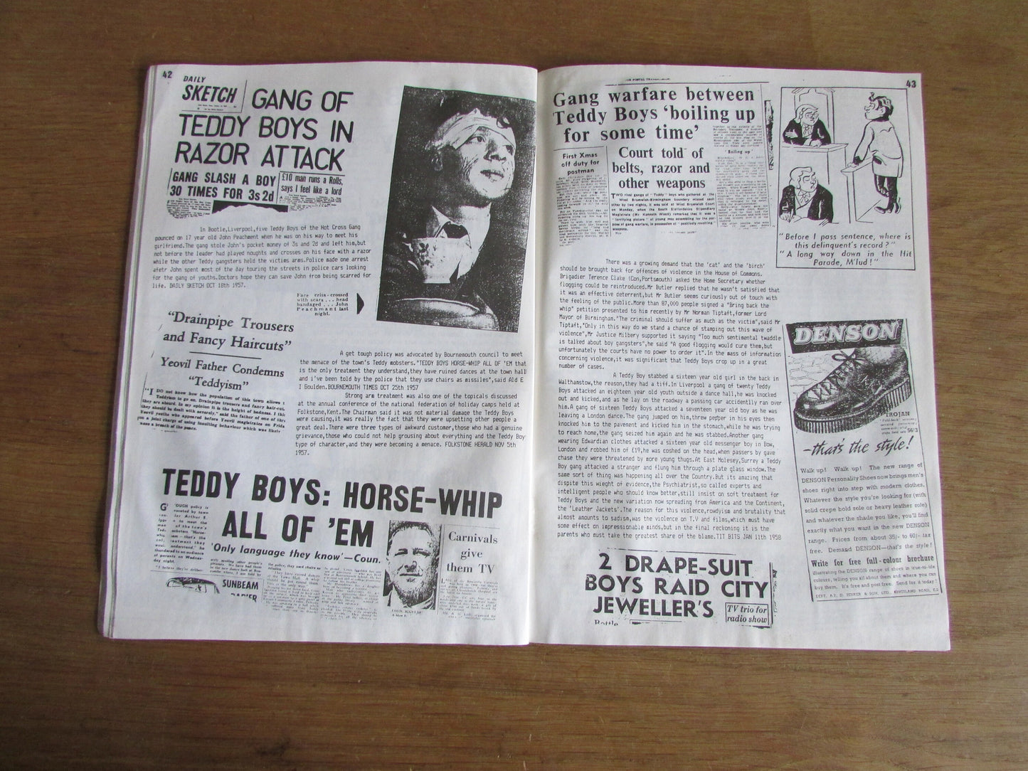 Rare 1994 Teddy Boy booklet, by Brian A. Rushgrove