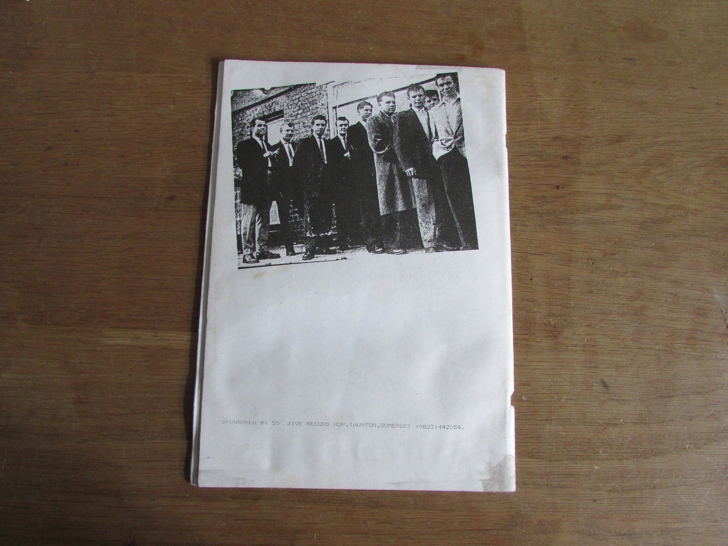 Rare 1994 Teddy Boy booklet, by Brian A. Rushgrove
