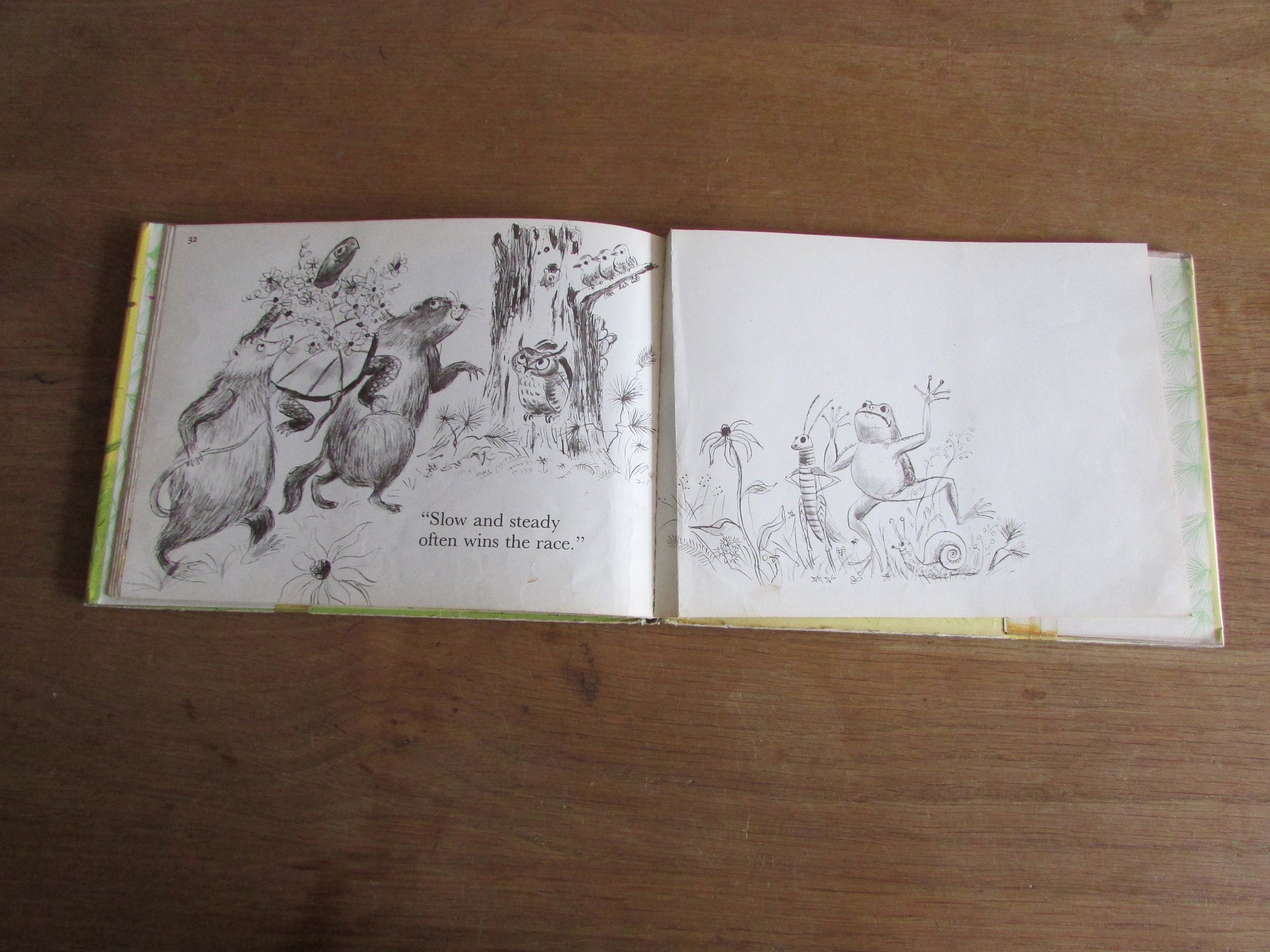 The Hare & The Tortoise: An Aesop fable, illustrated by Paul Galdone (Hardback, 1972)