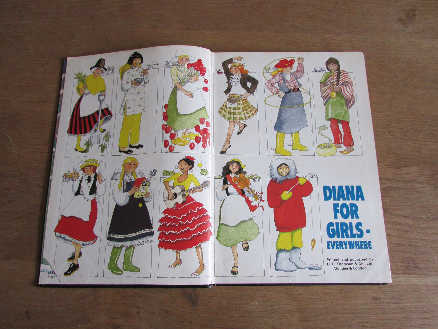 Diana for Girls annual (Hardback, 1984)