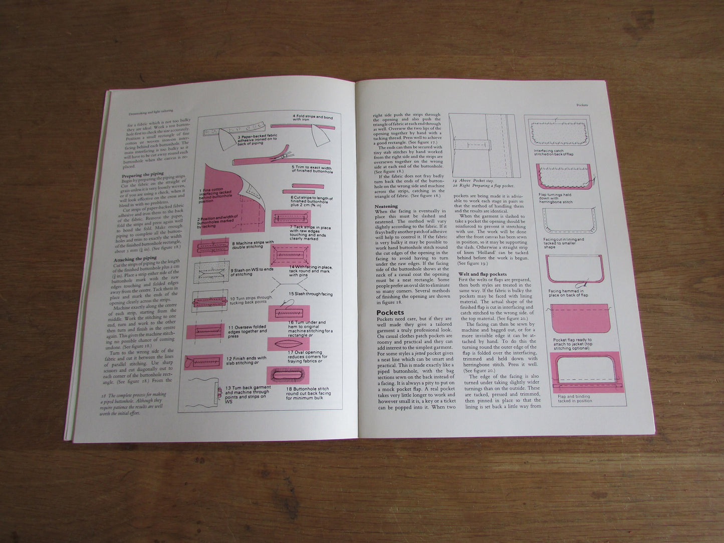 W.I Dressmaking: Light Tailoring pattern booklet (Softback, 1982)