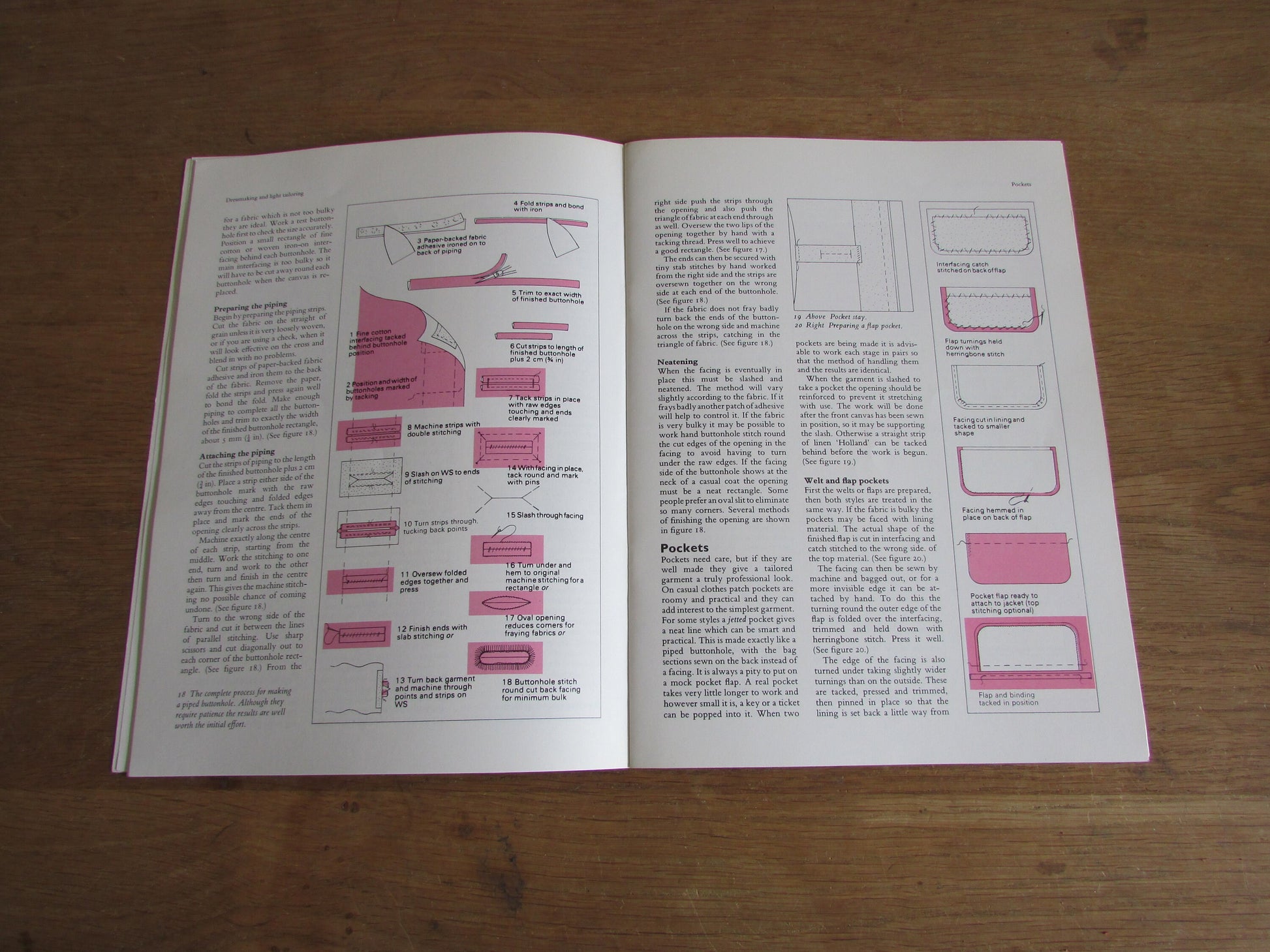 W.I Dressmaking: Light Tailoring pattern booklet (Softback, 1982)
