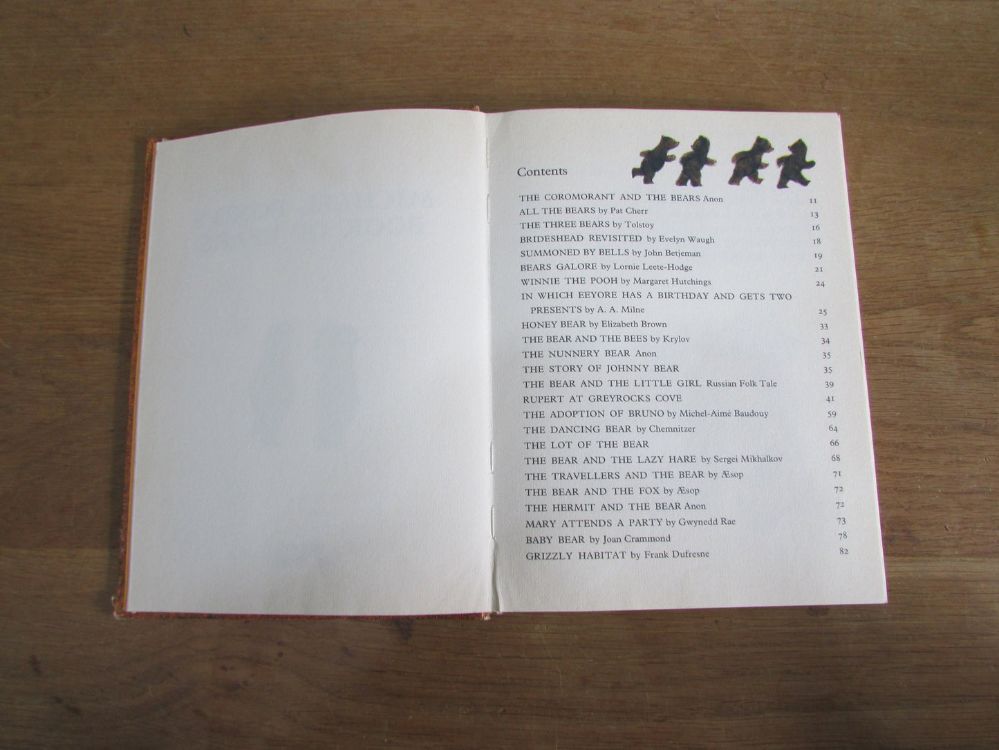 Michael Bond's Book of Bears (Hardback, 1971)