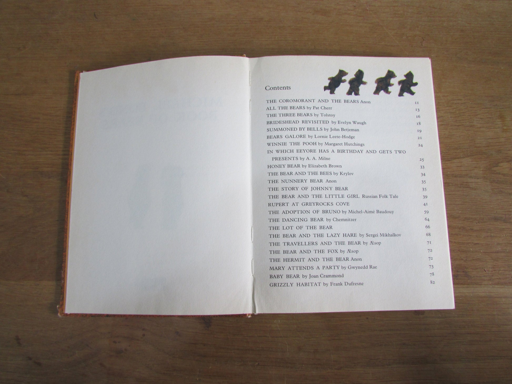 Michael Bond's Book of Bears (Hardback, 1971)
