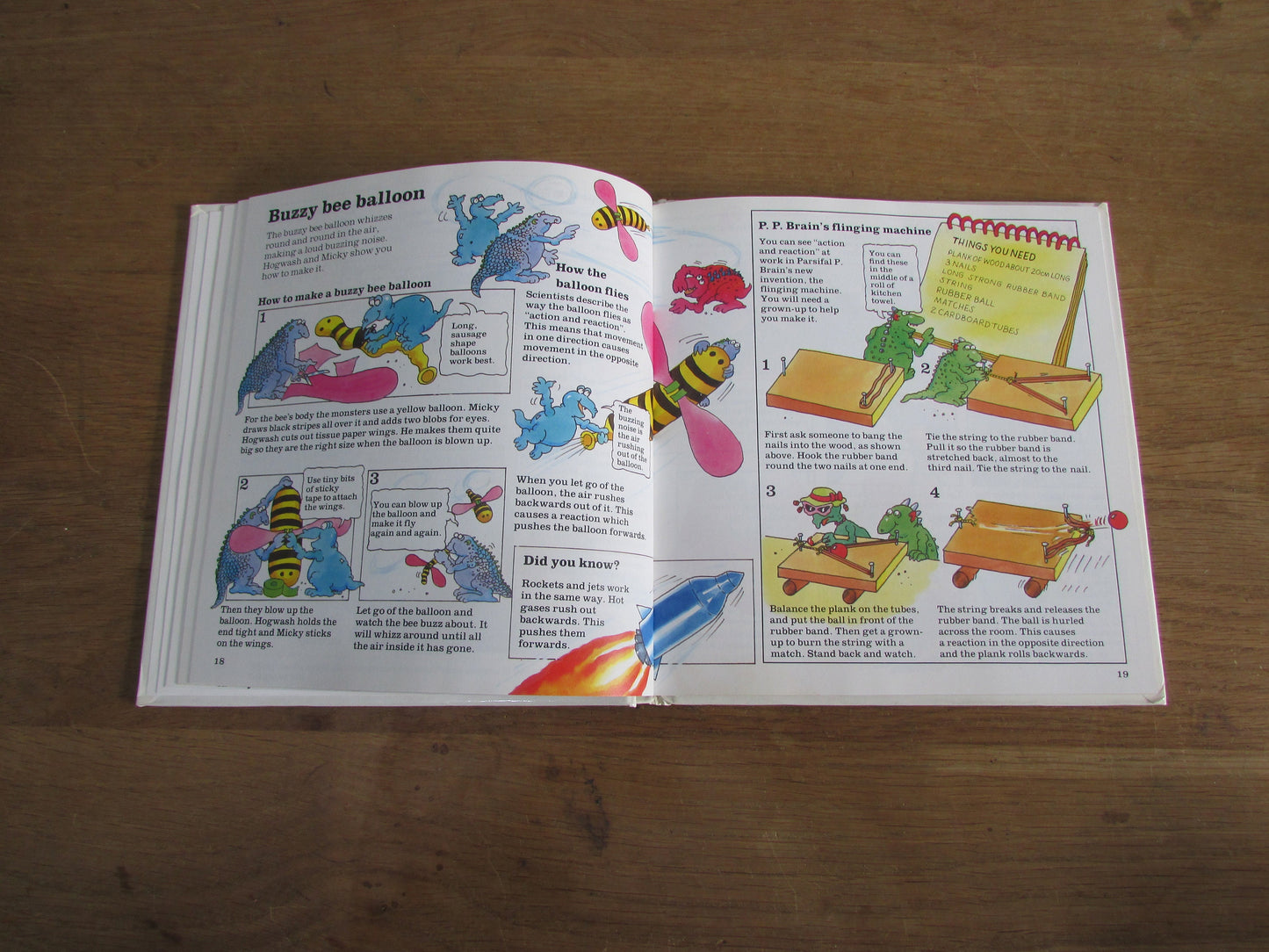 The Usborne First Book of Science, by Gaby Waters (Hardback, 1985)