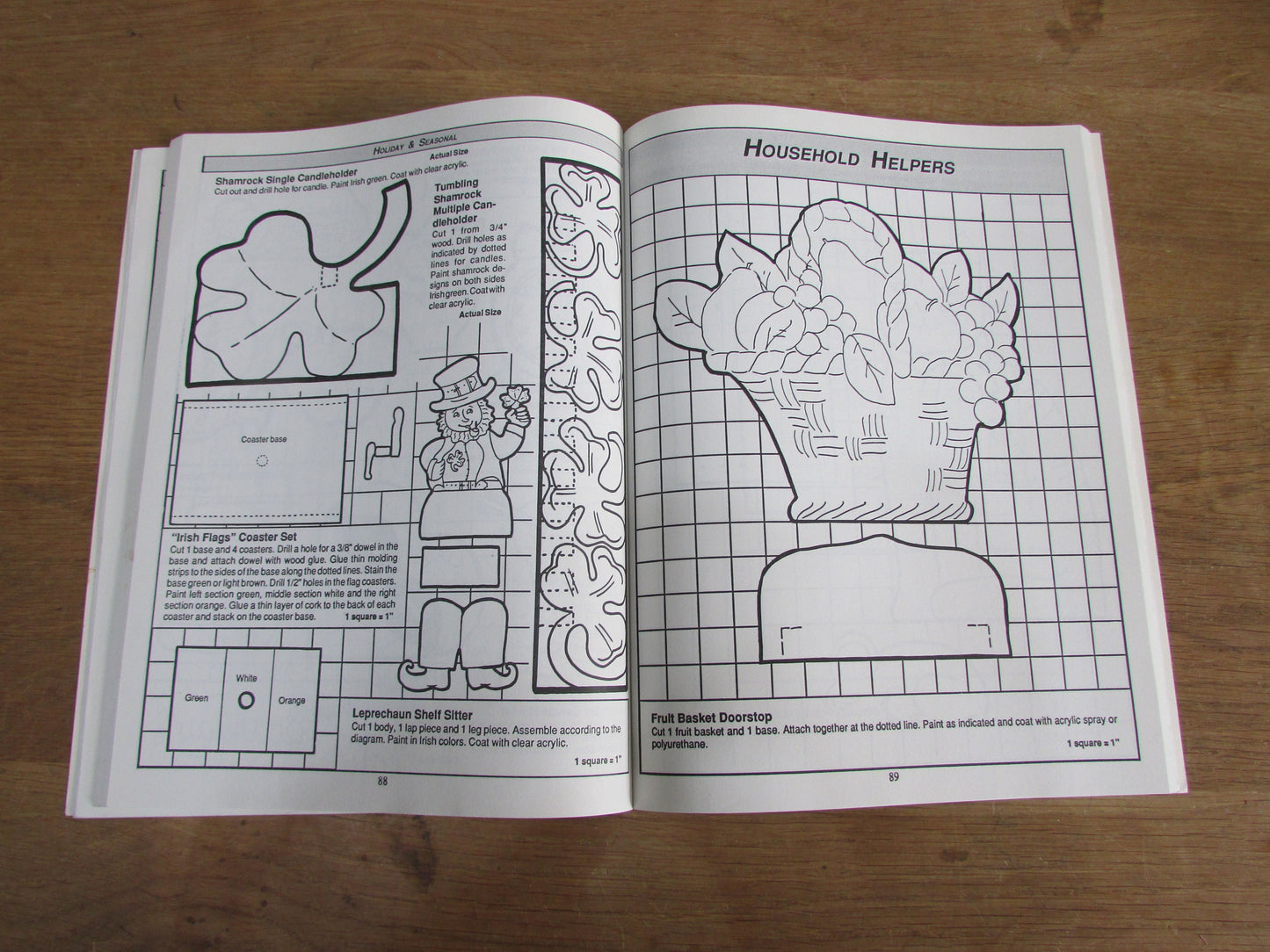 347 Woodworking Patterns: A Bound Set of Popular Woodworking Patterns (Softback, 1991)