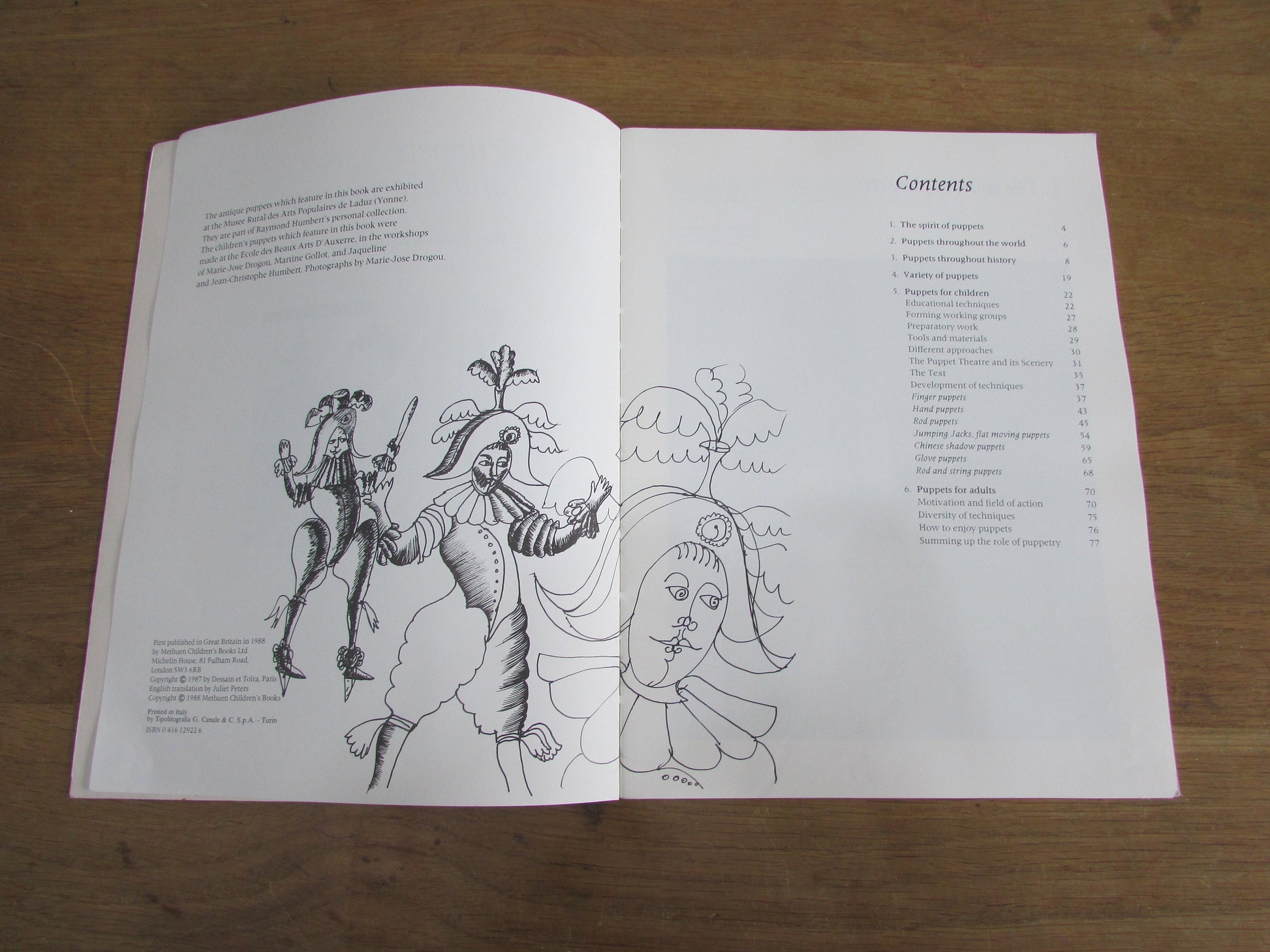 Puppets & Marionettes, by Raymond Humbert (Softback, 1988)
