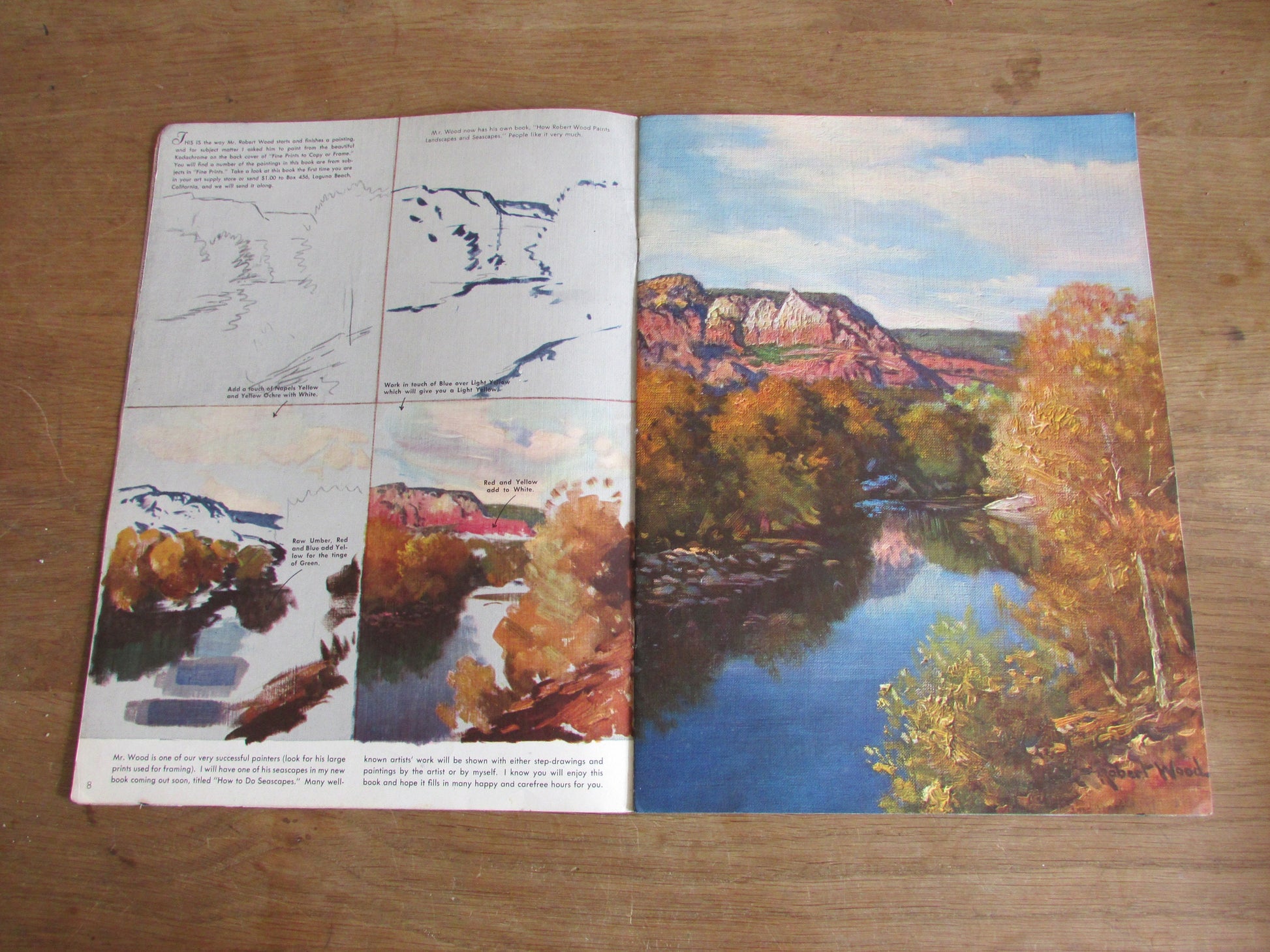 How to Draw & Paint Landscapes, by Walter Foster (Softback, 1960s)