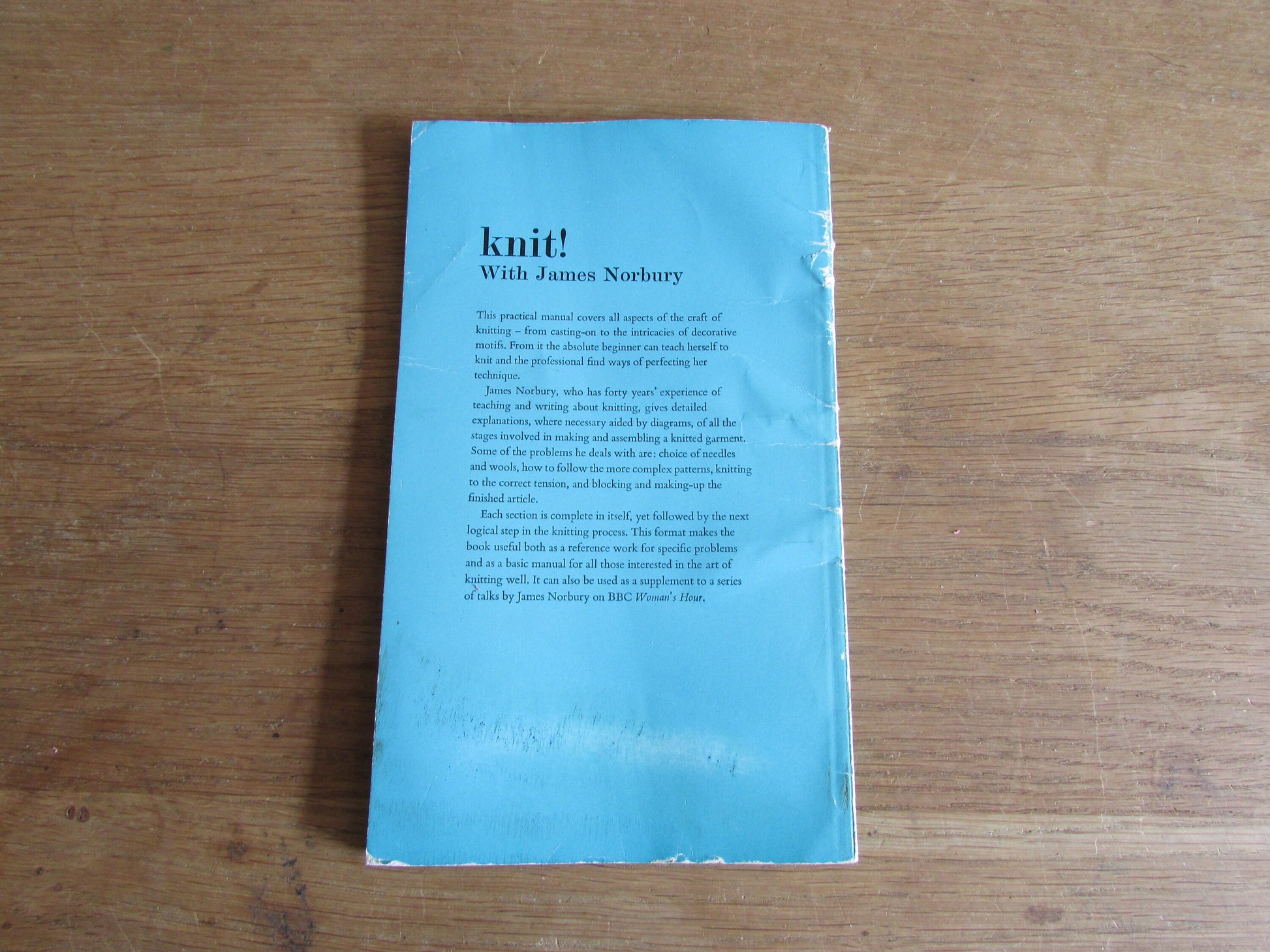 BBC Woman's Hour: Knit! with James Norbury (Softback, 1968)