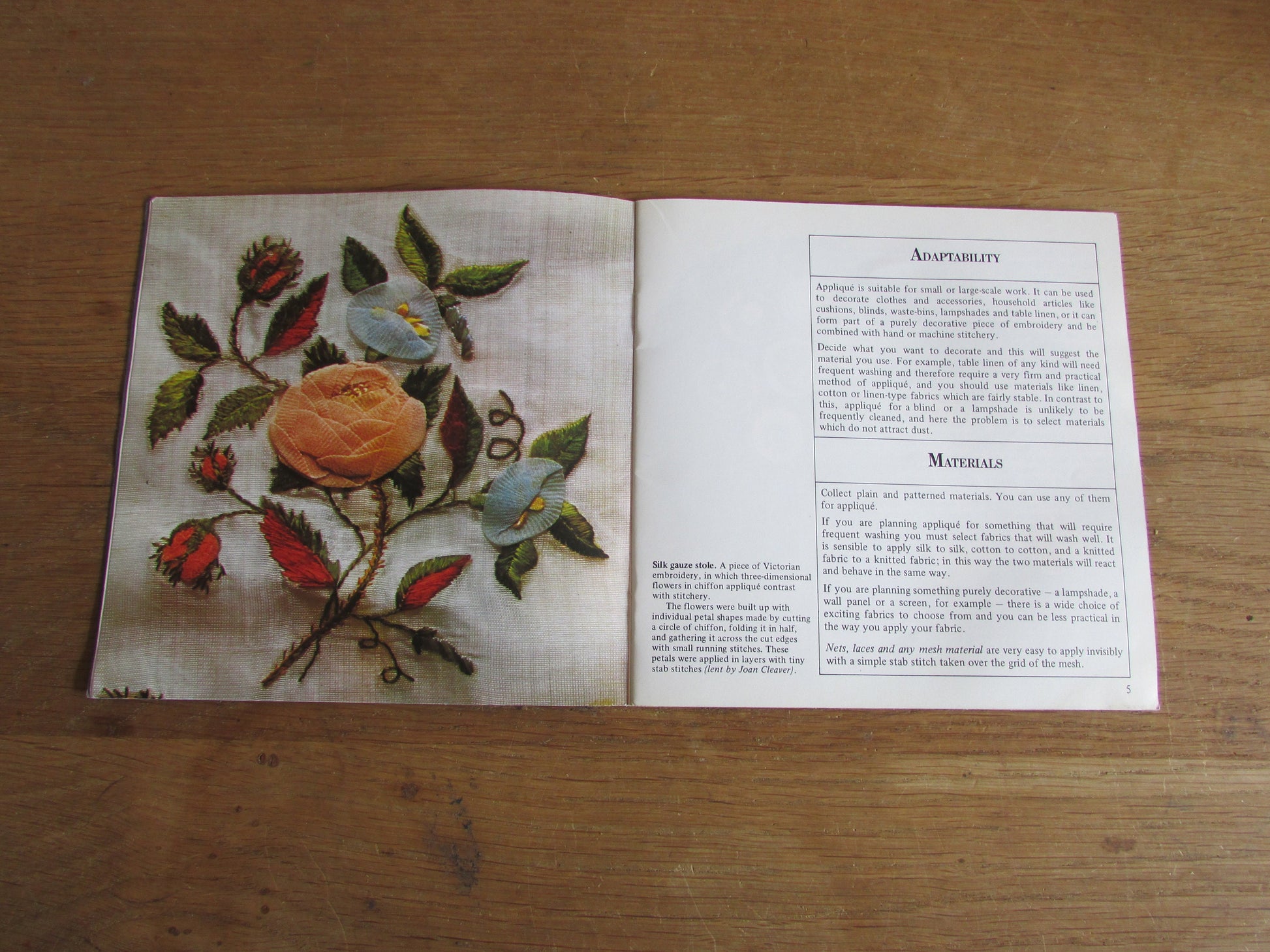 Needle Crafts 1: Appliqué, by Kit Pyman (Softback, 1983)