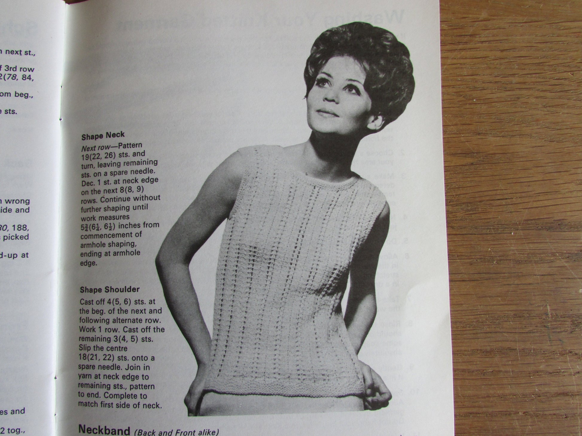 Learn to Knit, by Andrew Williams B.S.c (Softback, 1968)