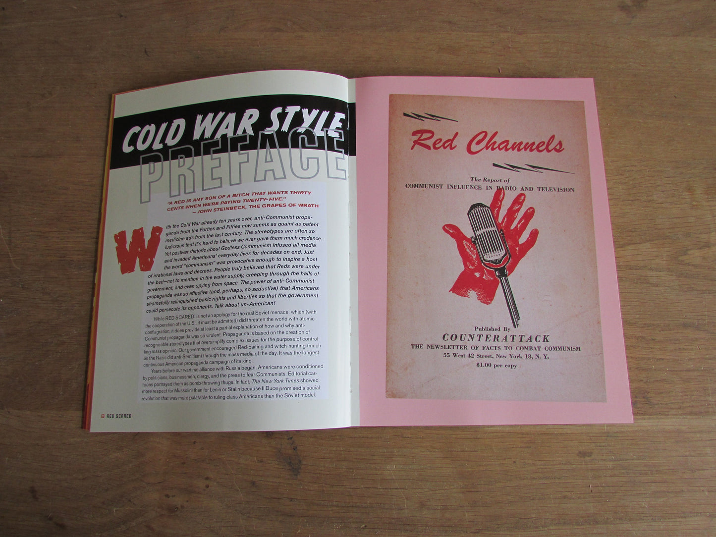 Red Scared! The Commie Menace in Propaganda & Popular Culture, by Micheal Barton, and Steven Heller (Softback, 2001)