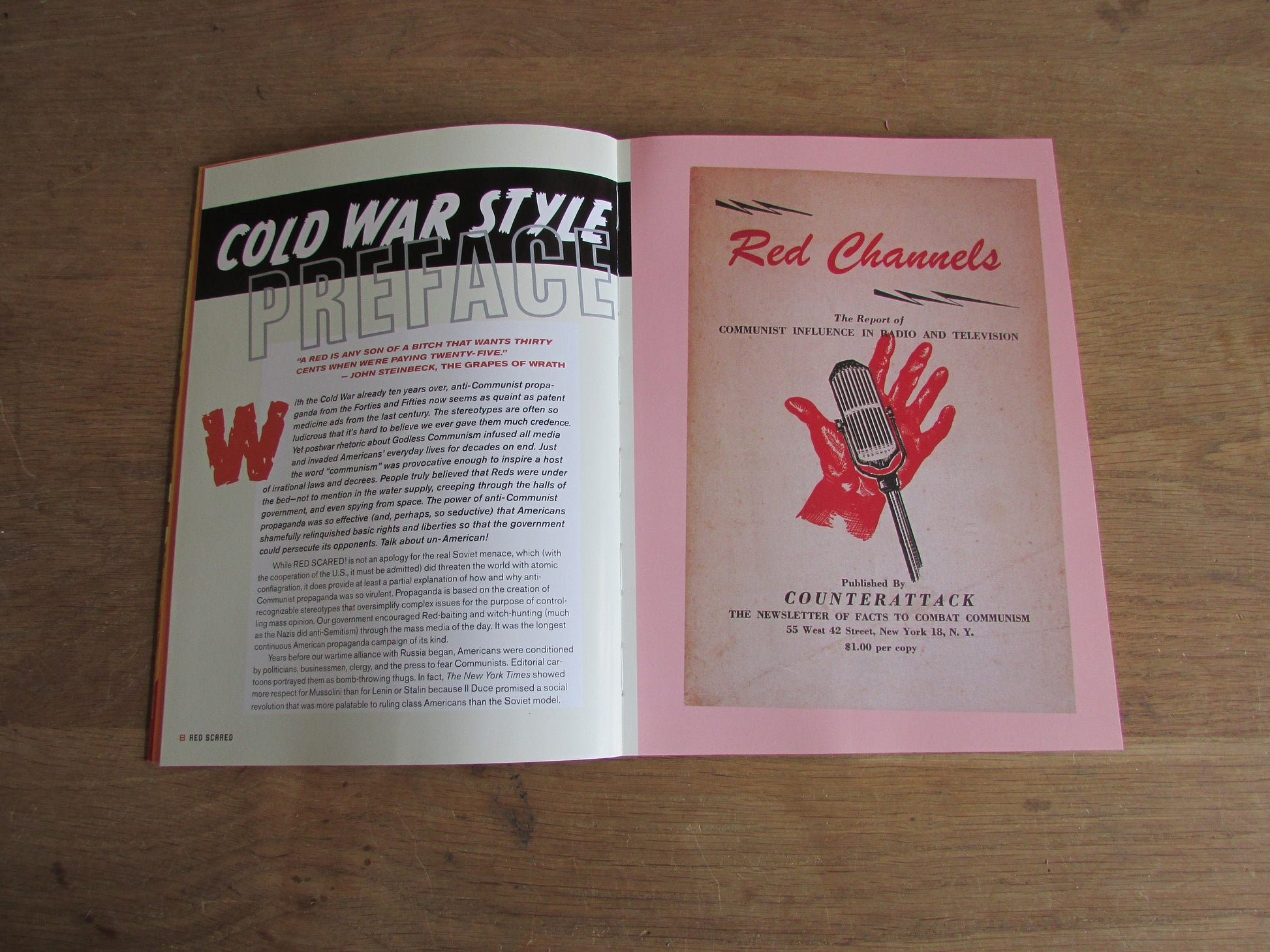 Red Scared! The Commie Menace in Propaganda & Popular Culture, by Micheal Barton, and Steven Heller (Softback, 2001)