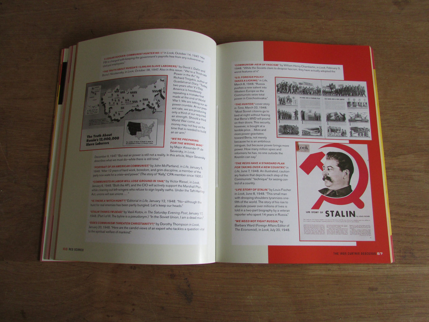 Red Scared! The Commie Menace in Propaganda & Popular Culture, by Micheal Barton, and Steven Heller (Softback, 2001)