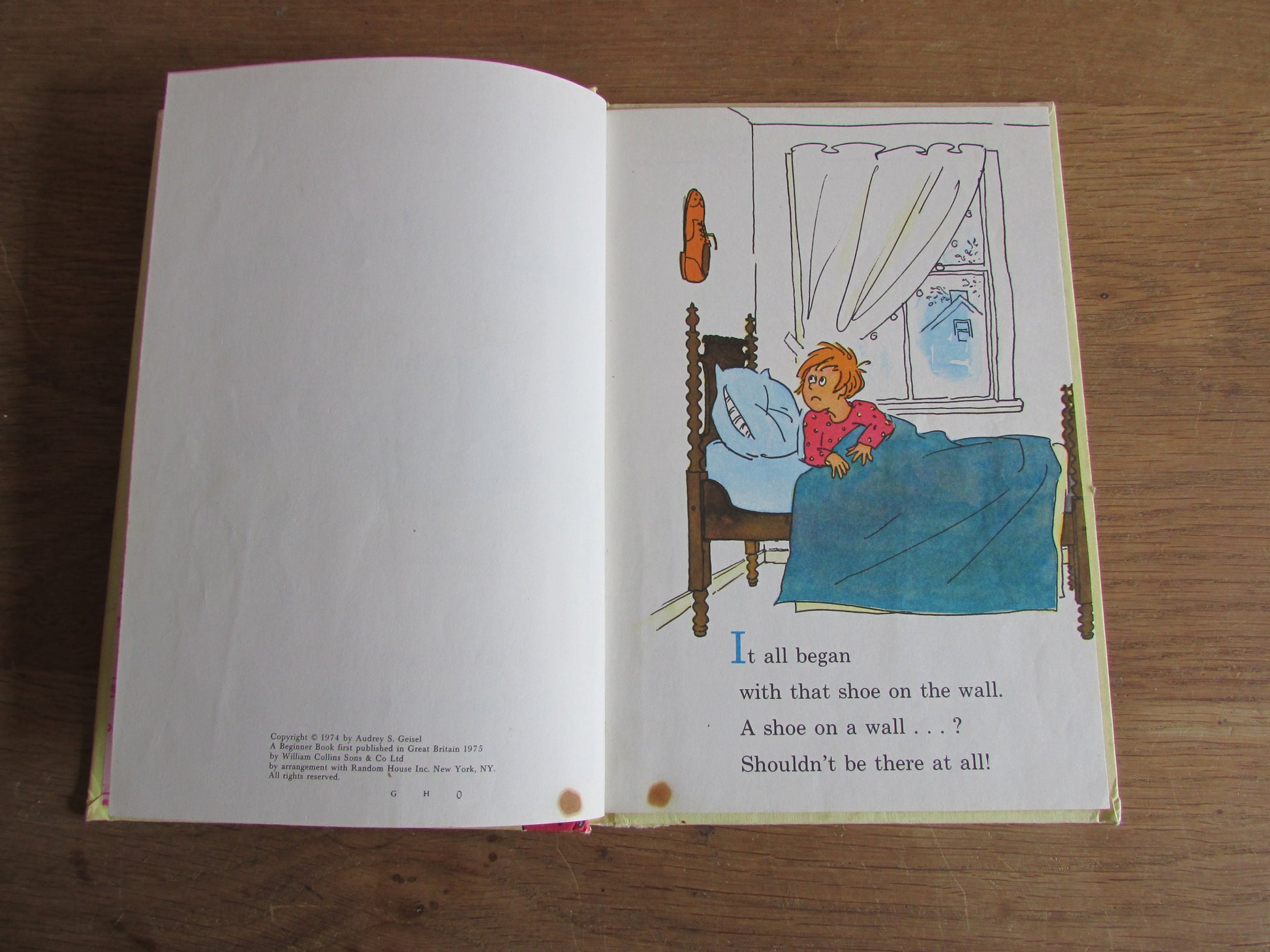 Wacky Wednesday, by Theo. LeSieg (Hardback, 1975)
