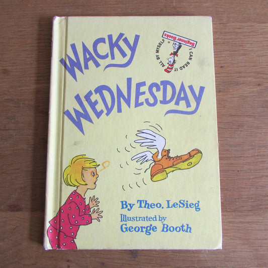 Wacky Wednesday, by Theo. LeSieg (Hardback, 1975)