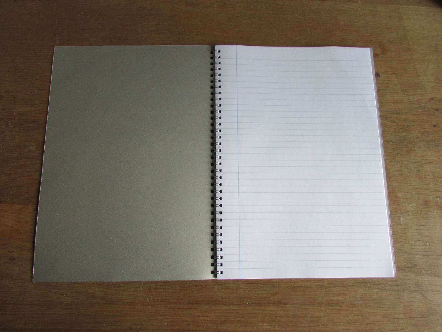 Home-made A4 wire-bound notebook, 30 sheets lined paper, Country Music Festival