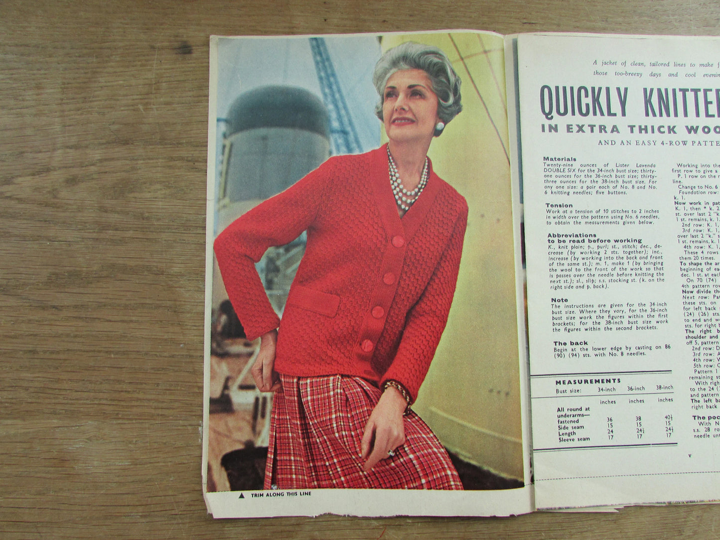 1960s Knitting for Holidays & Honeymoons pattern booklet