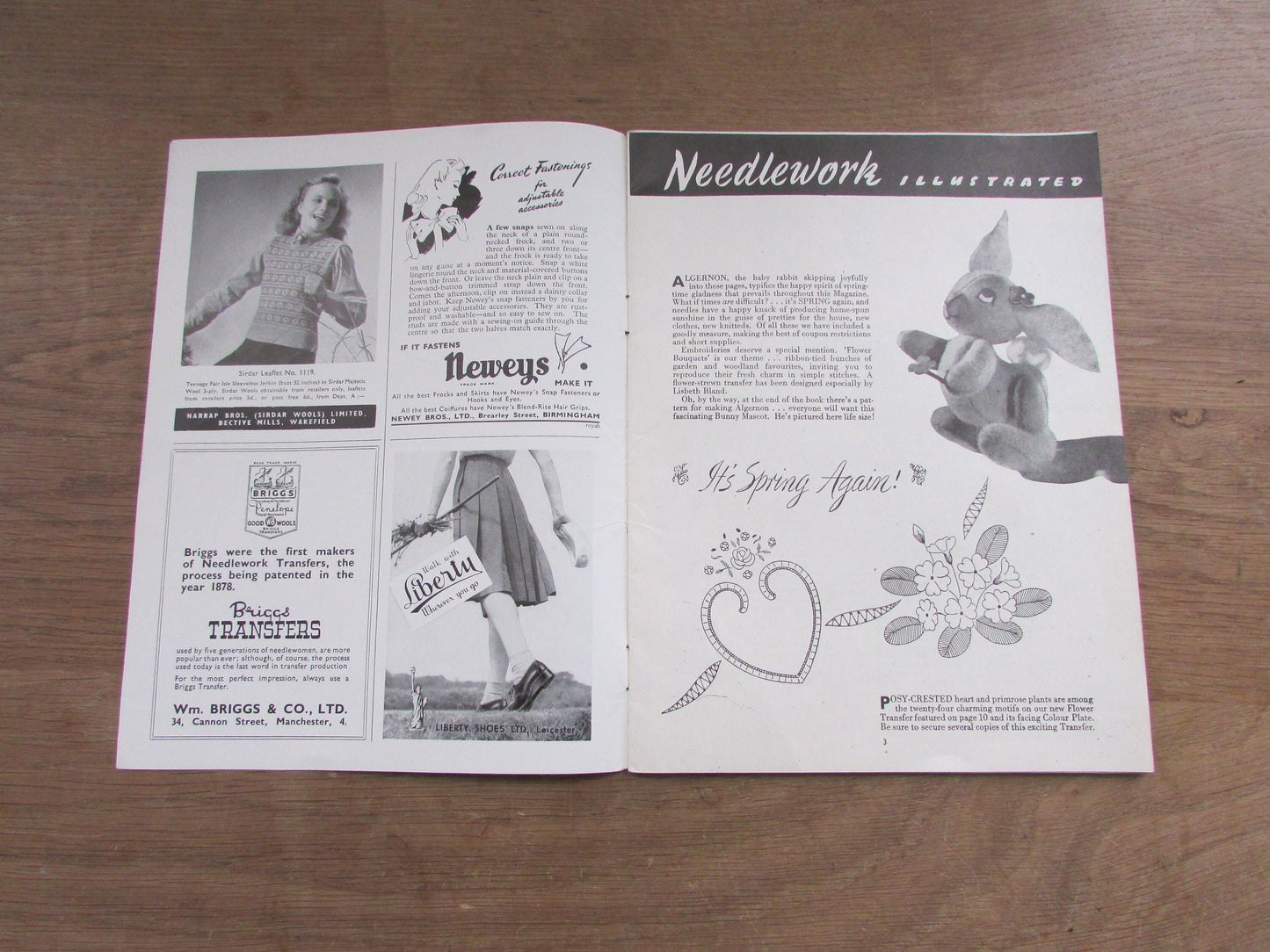 1948 Needlework Illustrated 191 knitting pattern booklet