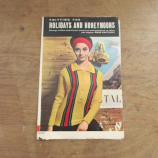 1960s Knitting for Holidays & Honeymoons pattern booklet