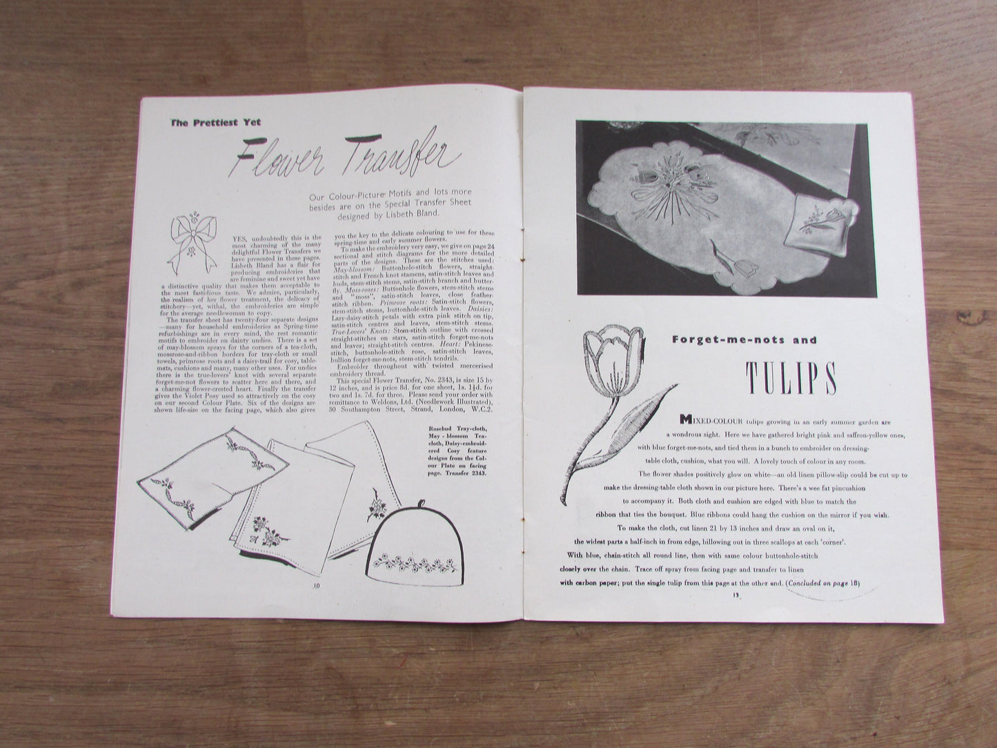 1948 Needlework Illustrated 191 knitting pattern booklet