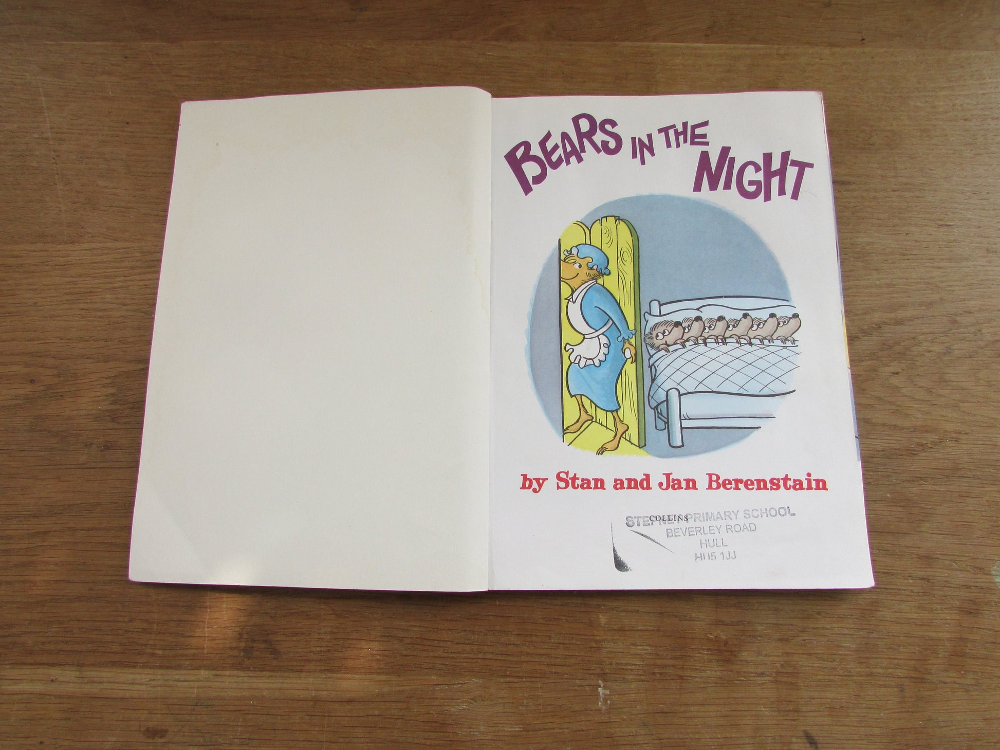 Bears in The Night, by Stan & Jan Berenstain (Softback, 1972)