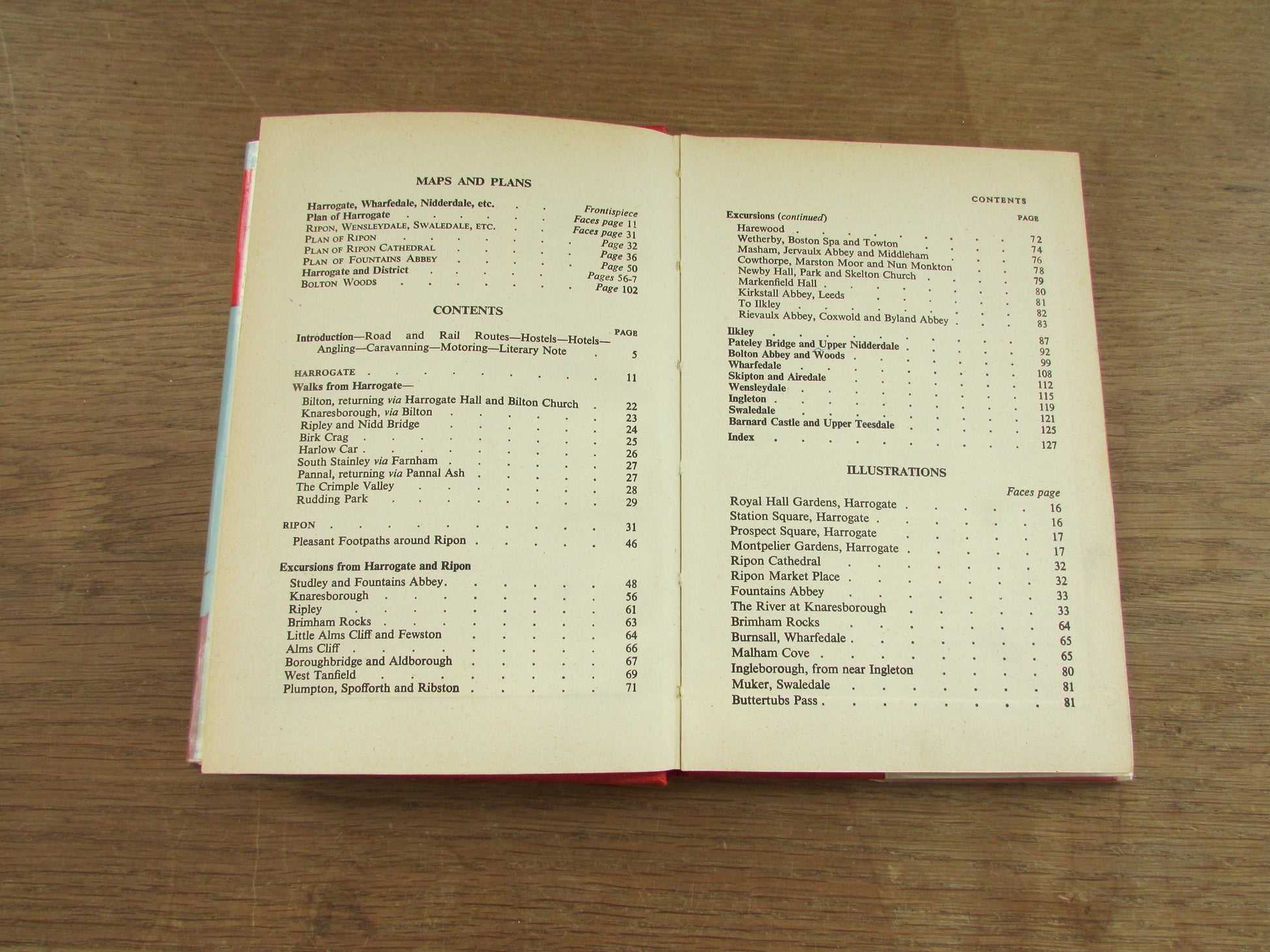 Ward Lock's Red Guide to The Yorkshire Dales, by Reginald J. W. Hammond (Hardback, 1965)