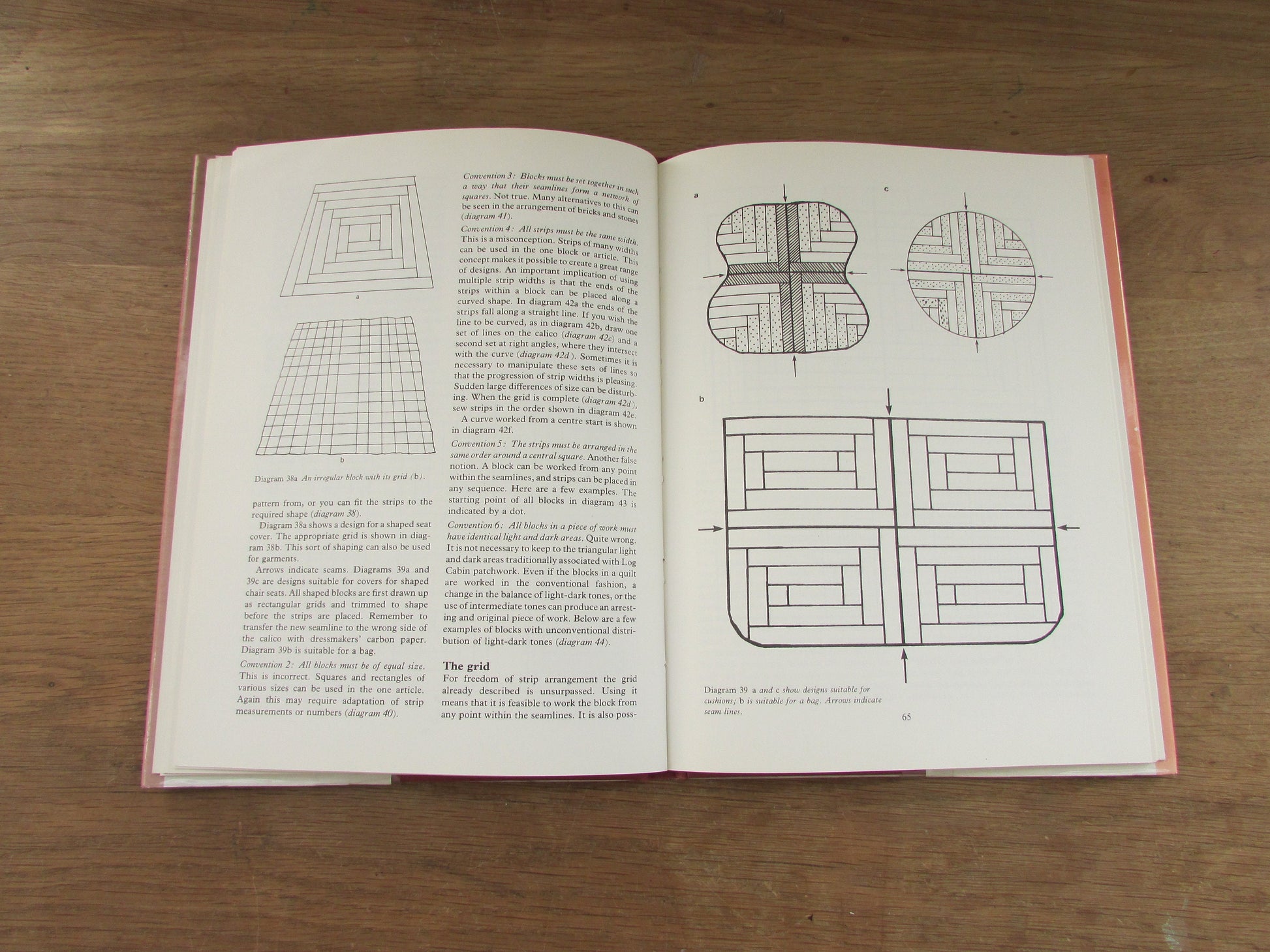The Craft of Patchwork, by Edna Wark, & Barbara Macey (Hardback, 1984)