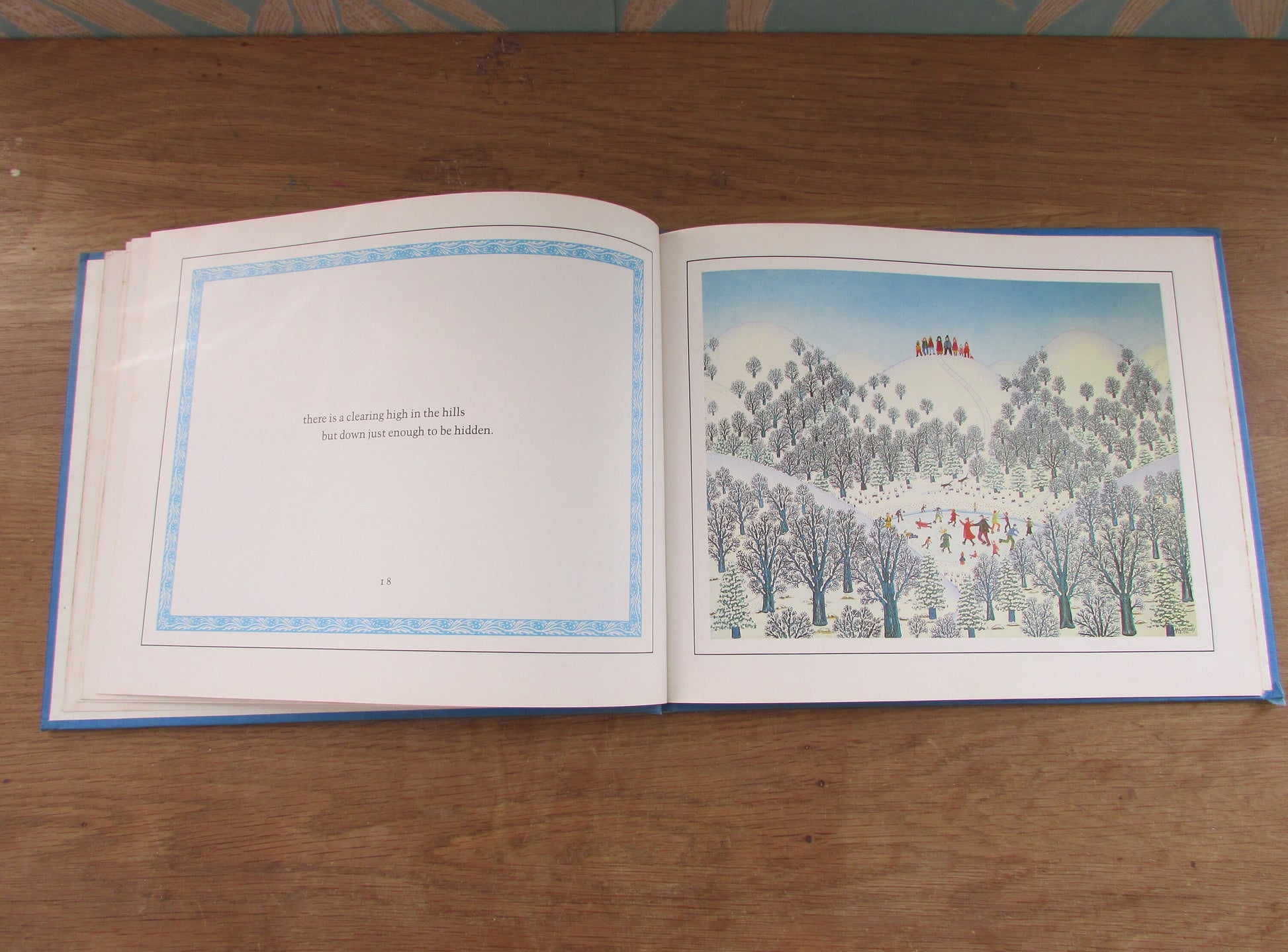 A Winter Place, by Ruth Yaffe Radin, paintings by Maddie Lou O'Kelley (Hardback, 1982)